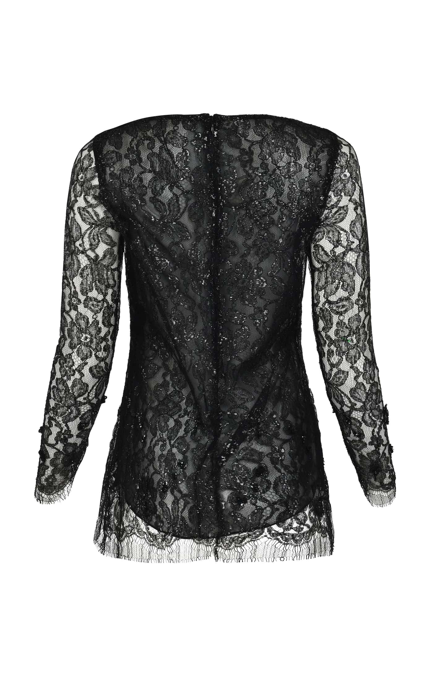 Elipse Black Lurex Blouse - miniatura 3