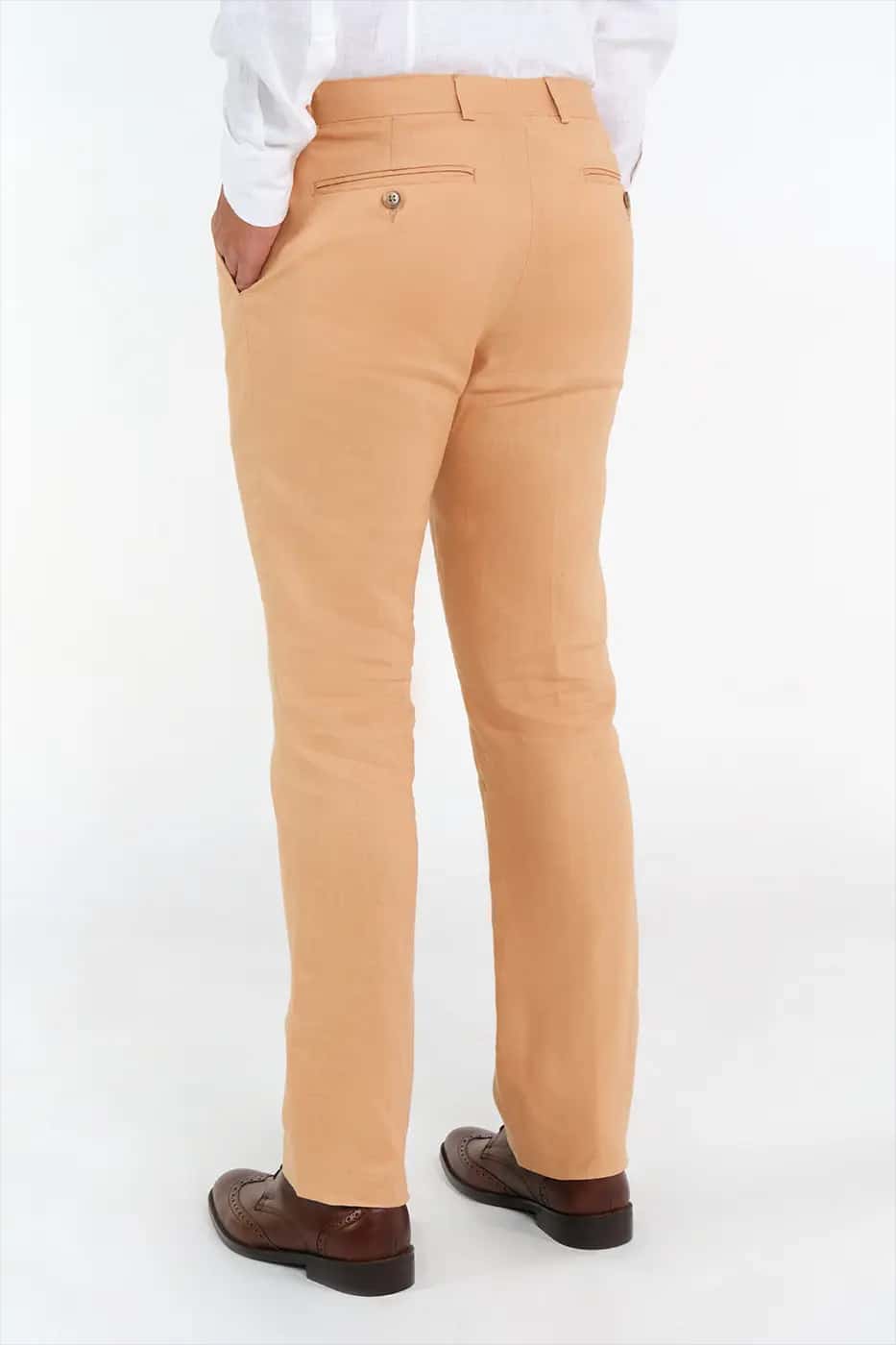 Traje Slim Fit 100% Lino Nuez - miniatura 7