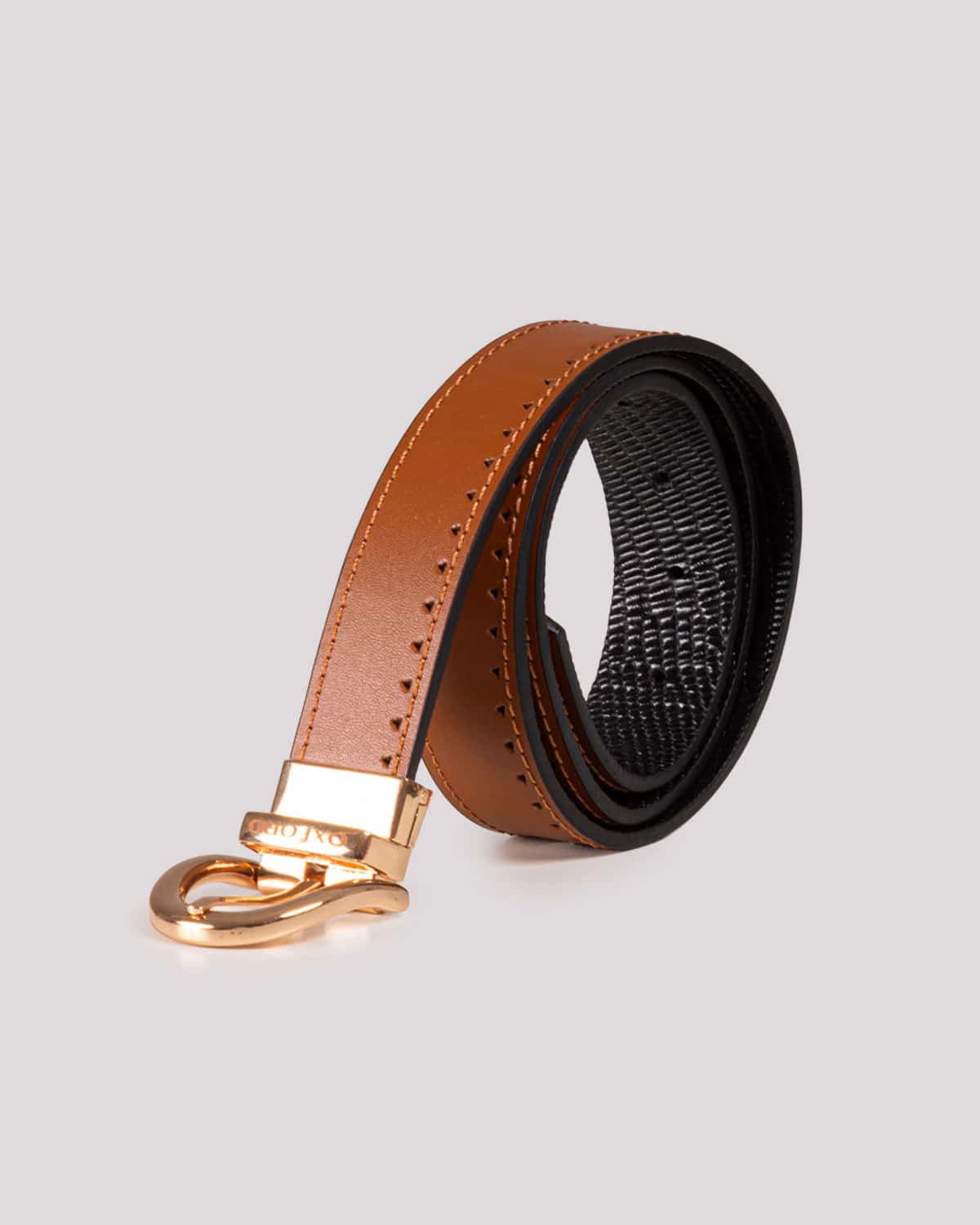 Cinturon miel doble faz para mujer
