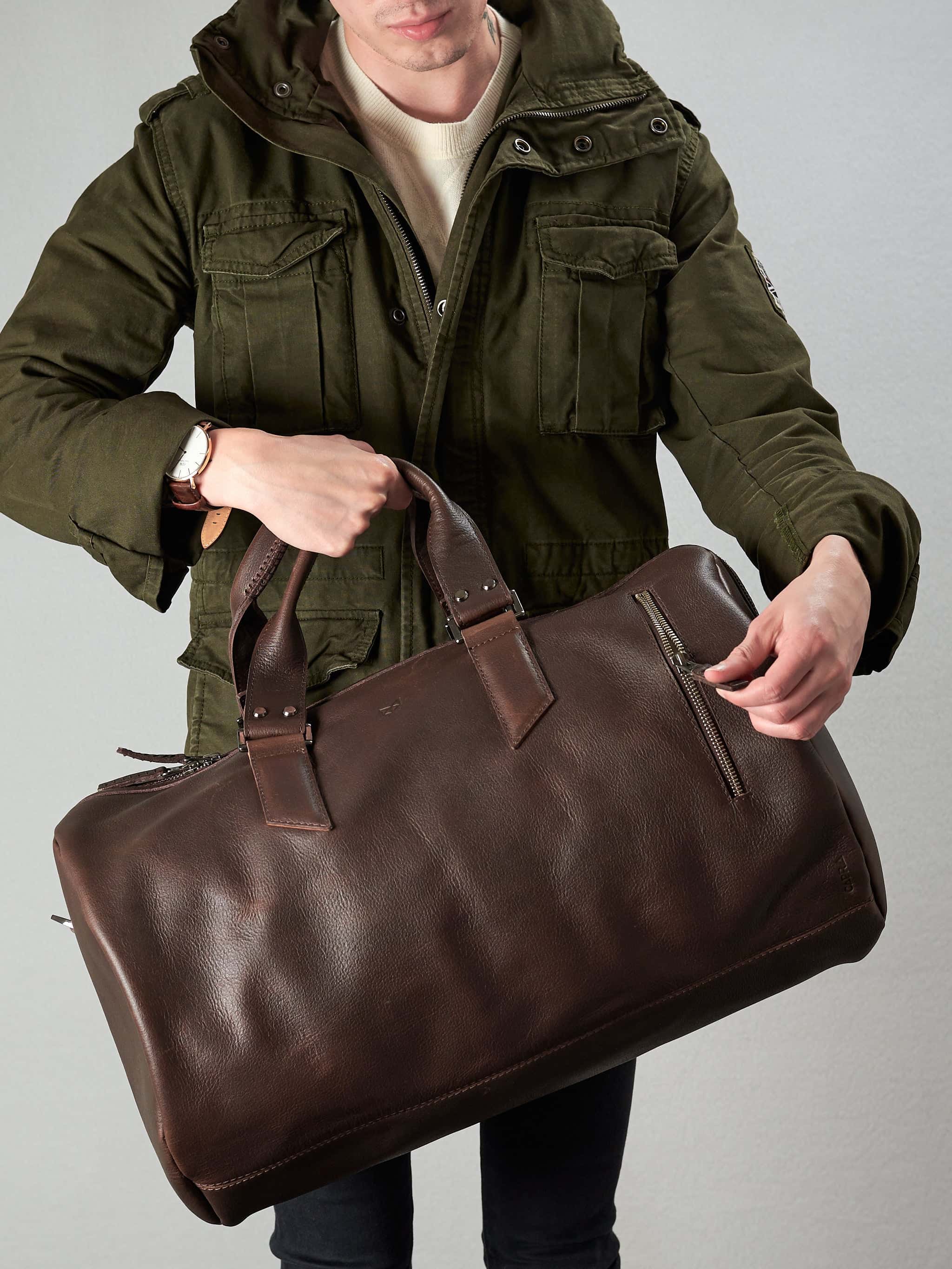 Substantial Duffle Bag · Dark Brown