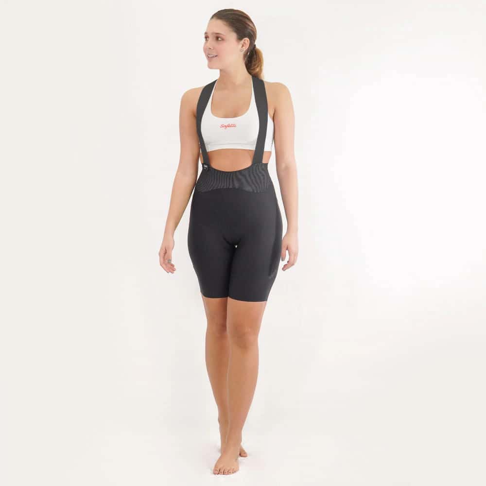 PANTALONETA CICLISMO TOSCANA 2.0 NERO PARA MUJER - miniatura 1