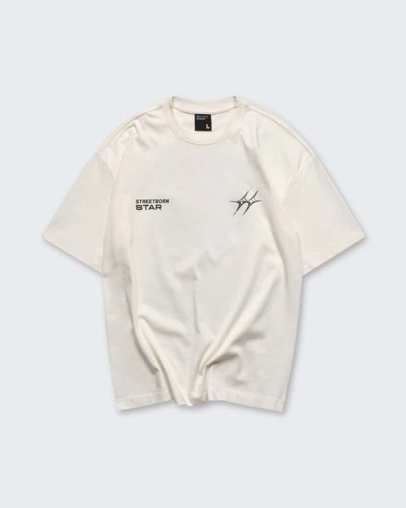 Camiseta Blanca Oversize Streetborn - miniatura 6