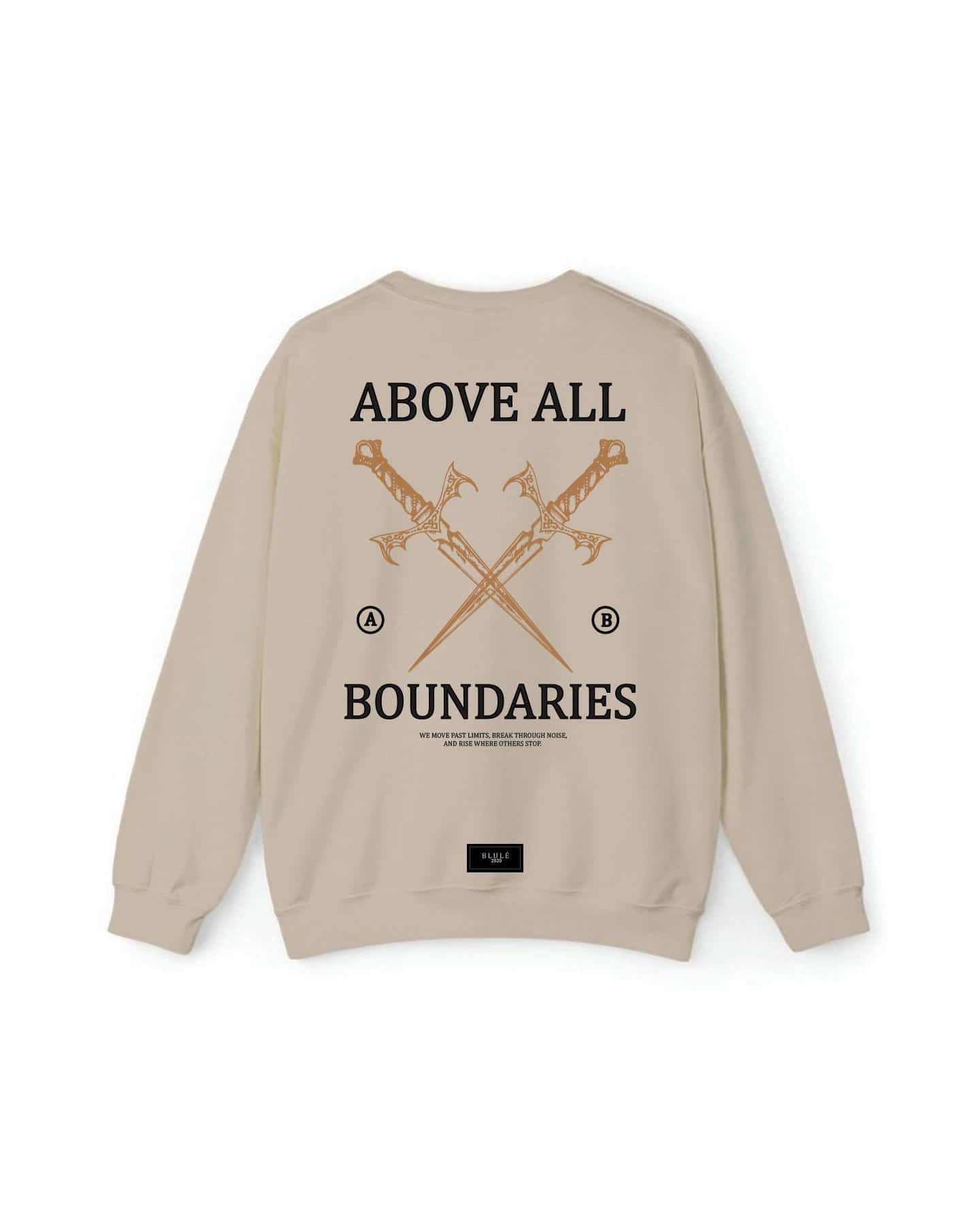 Boundaries Crewneck Nude