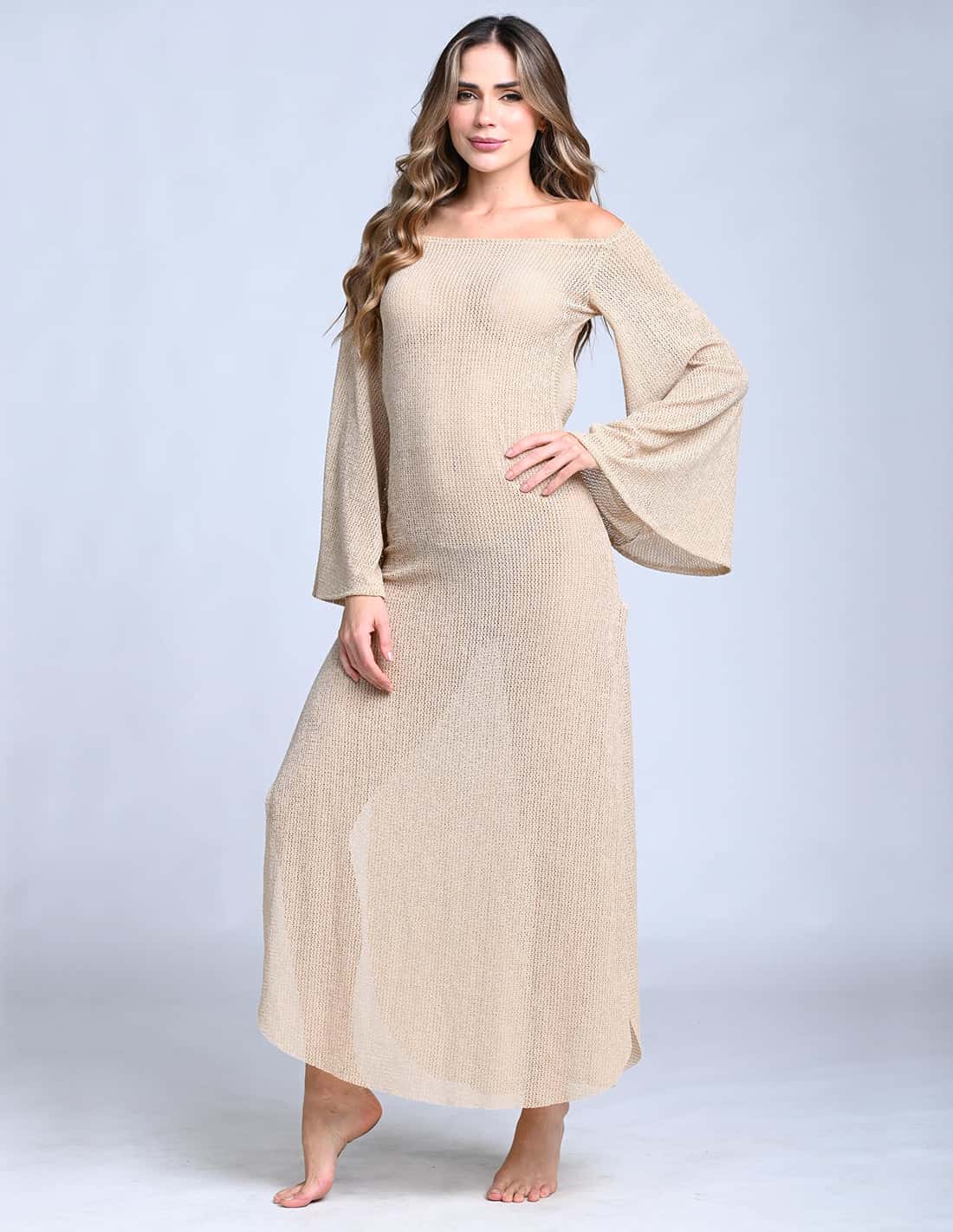 Vestido Journey Sand