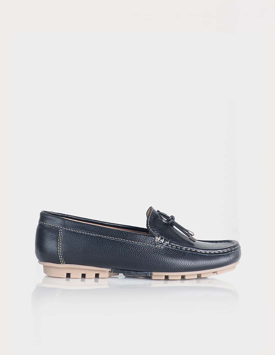 Mocasín Thea Napa Negro