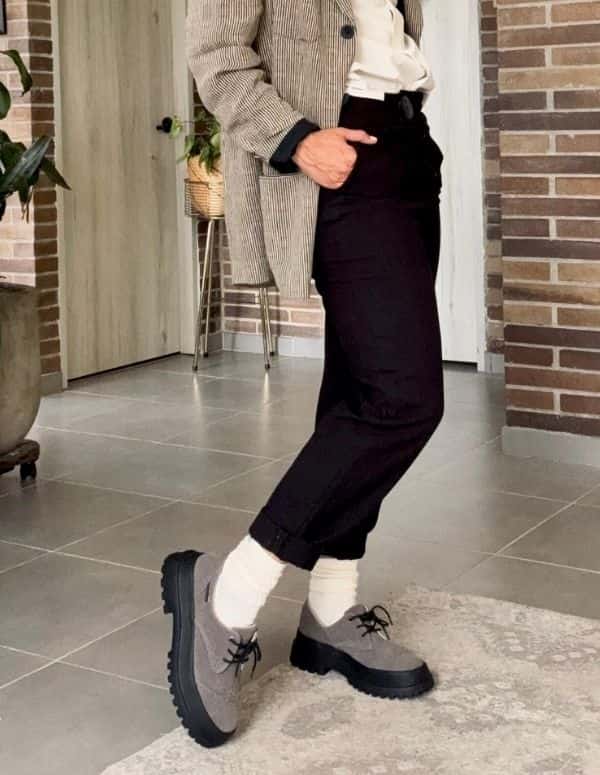 TENIS PREPPY RUDE GRIS