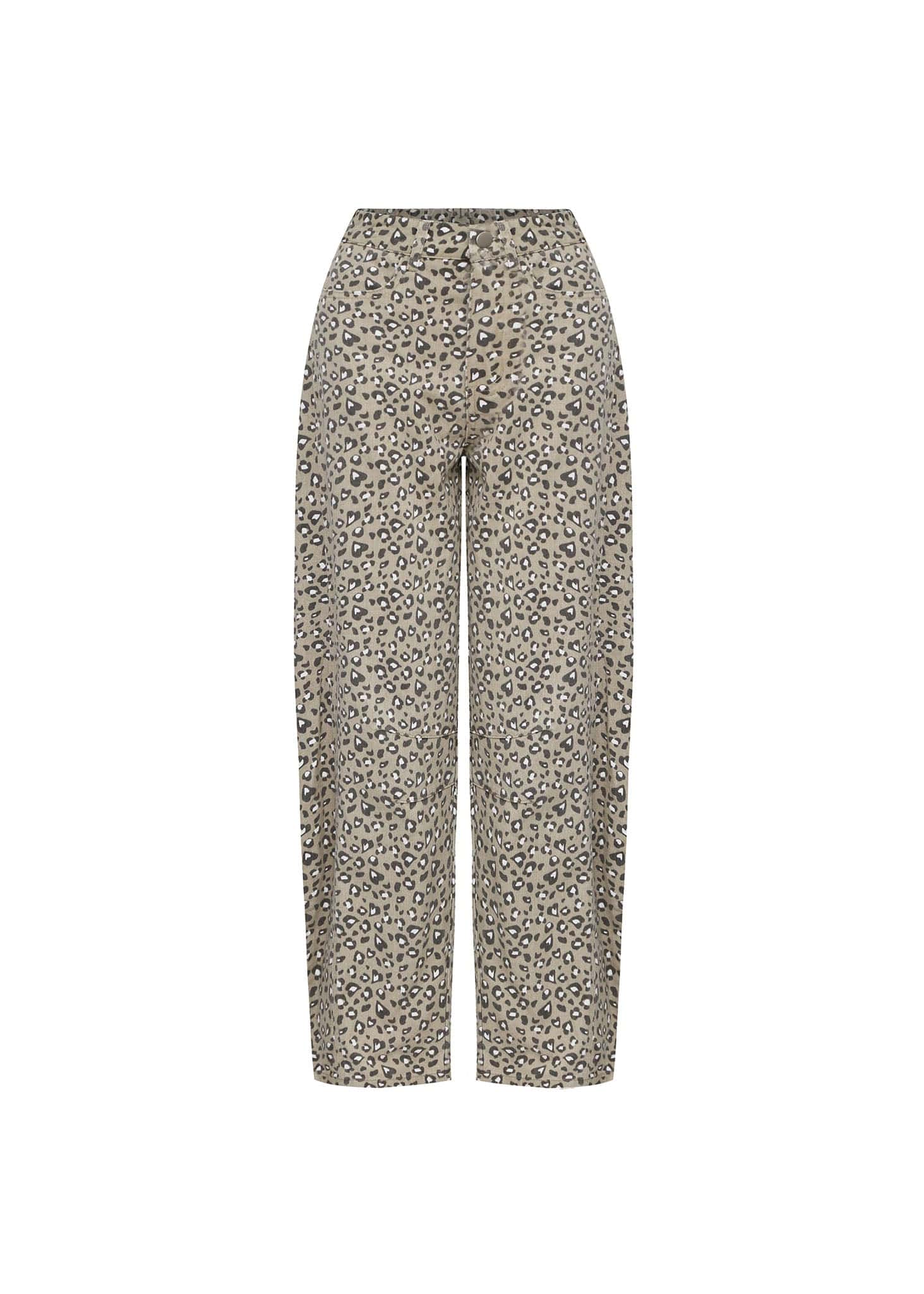 Pantalón Print de Corazones
