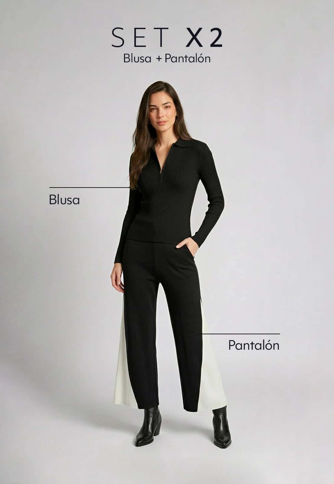 Set Blusa Jessy / Pantalón Sofía