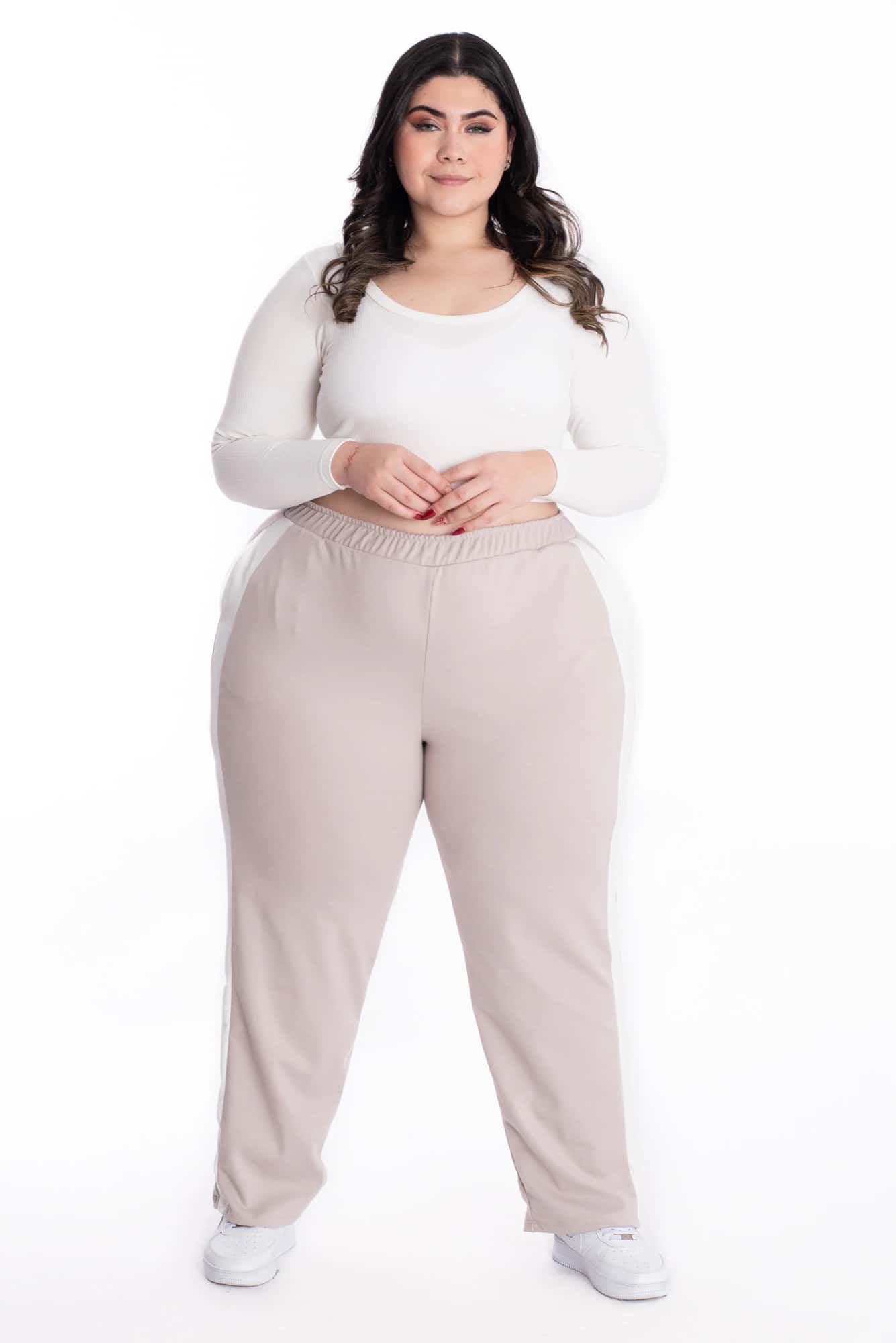 Sudadera Pantalón Juno Beige - miniatura 2