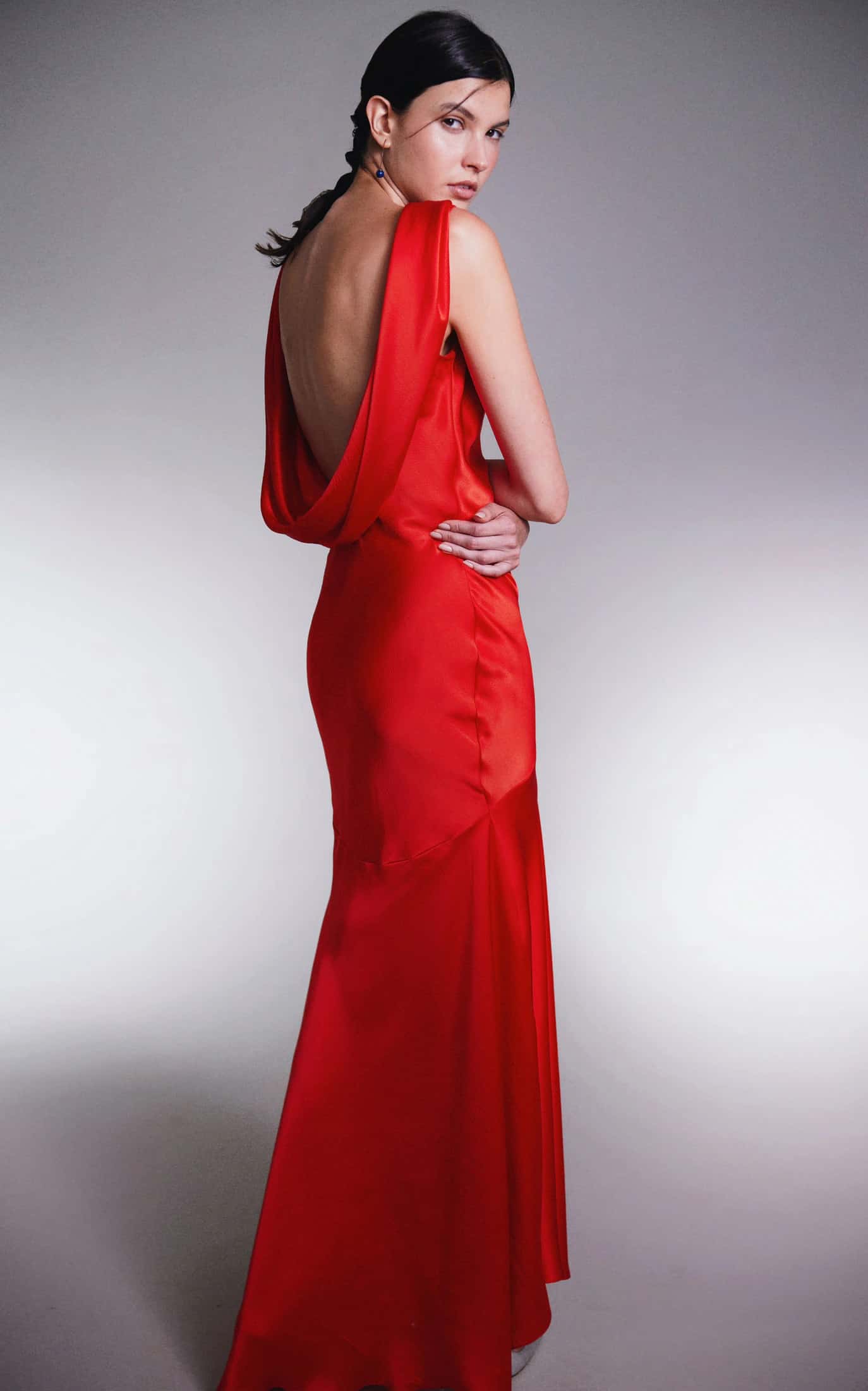 Ruby Silk Maxi Dress - miniatura 3