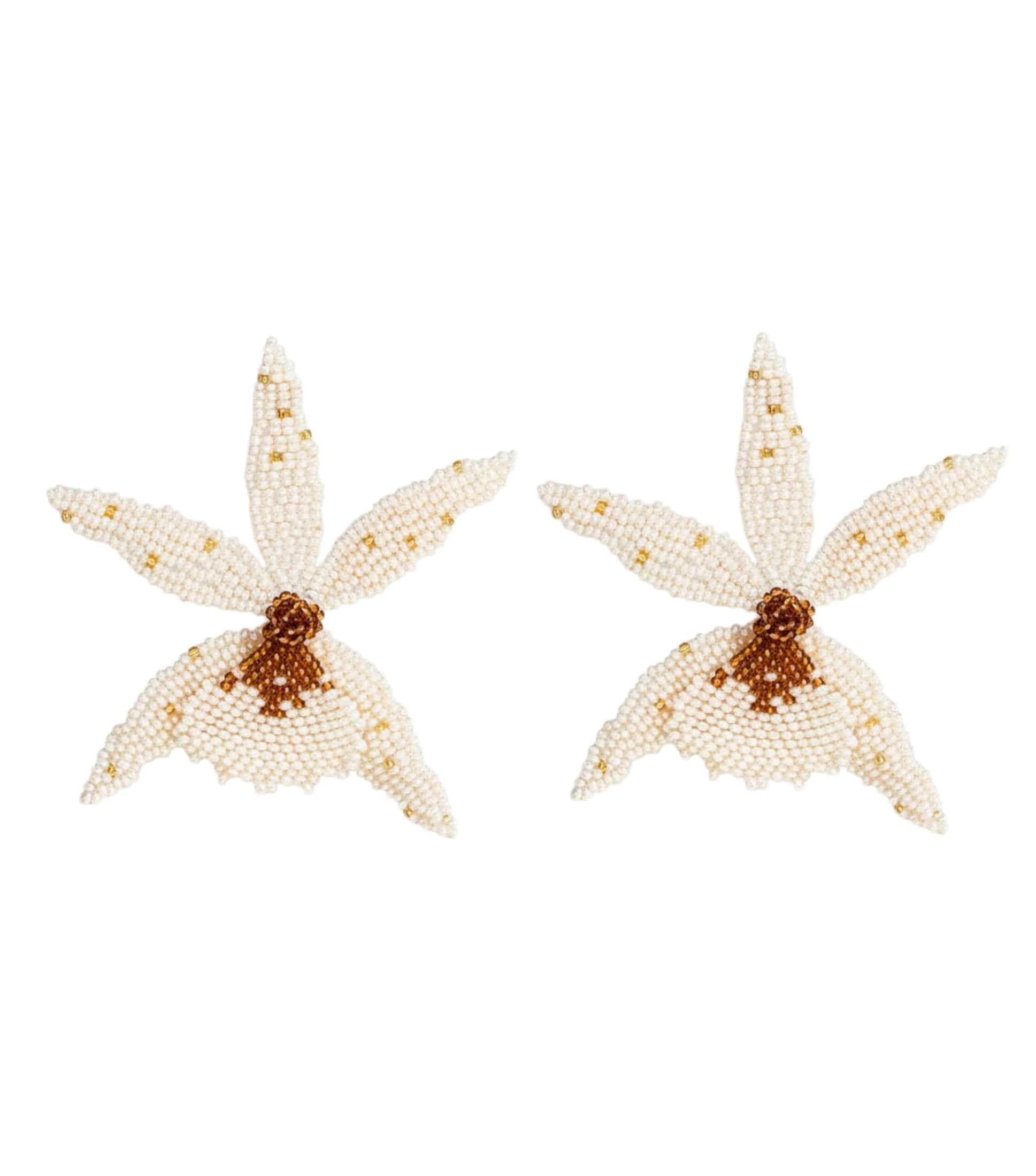 Aretes Vanillo Nácar