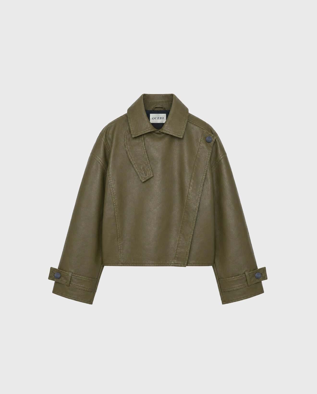 Too Rich For Your Drama Jacket In Olive - miniatura 1