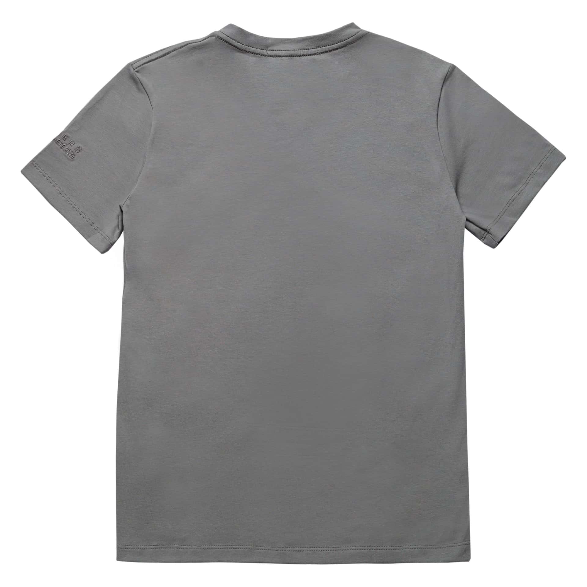 MONOGRAM SLIM GRAY T-SHIRT - miniatura 2