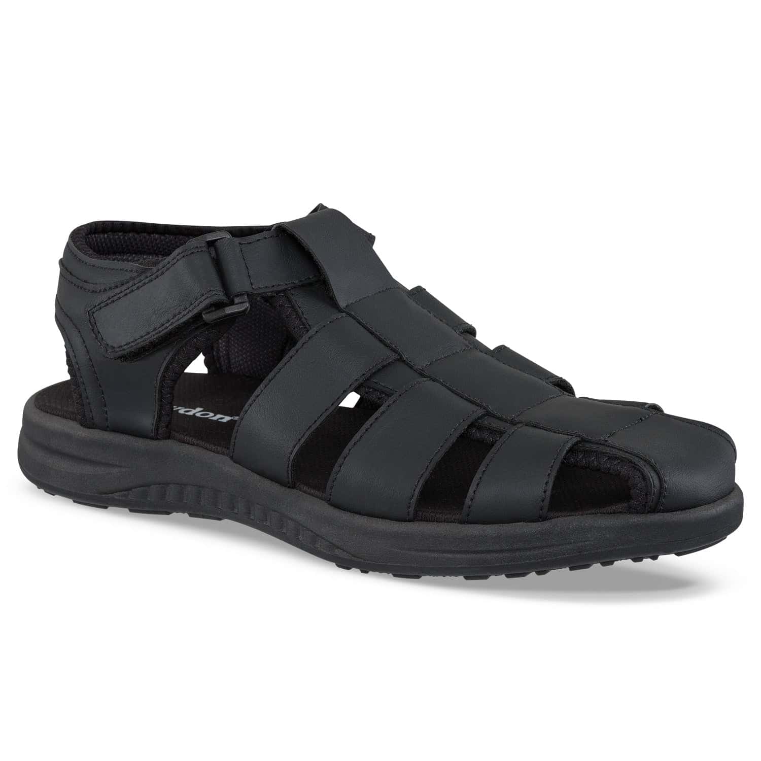 Sandalias Casuales Mateo Negro Croydon para Hombre