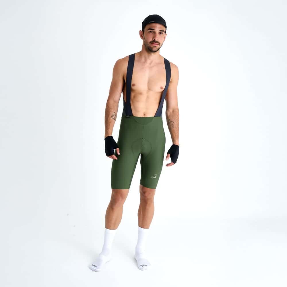 PANTALONETA CICLISMO TOSCANA 2.0 VENTI OLIVA PARA HOMBRE - miniatura 1