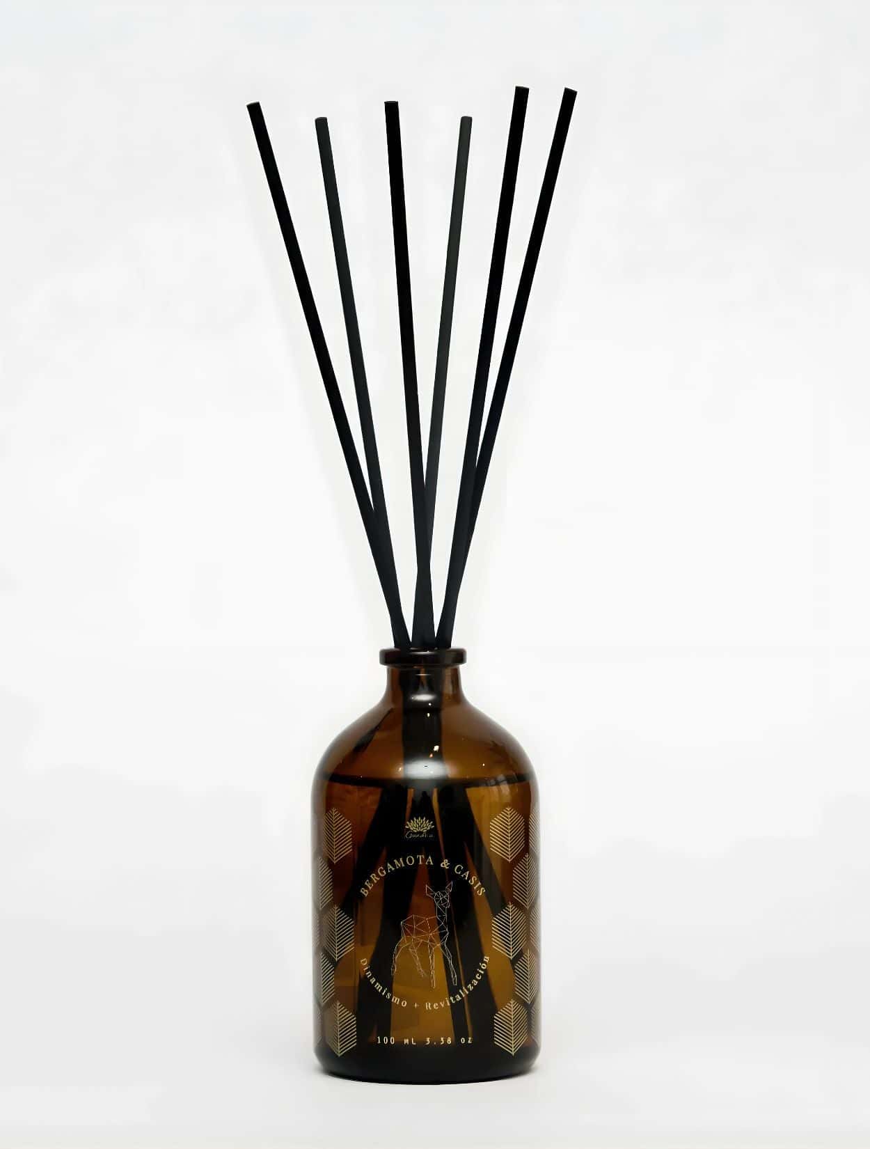 DIFUSOR REED BERGAMOTA & CASIS 100 ML - miniatura 2