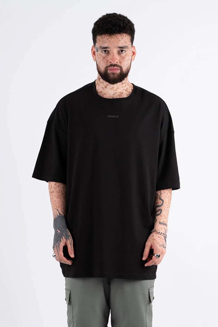 CAMISETA OVERSIZE ESSENTIAL EN ALGODÓN - miniatura 2