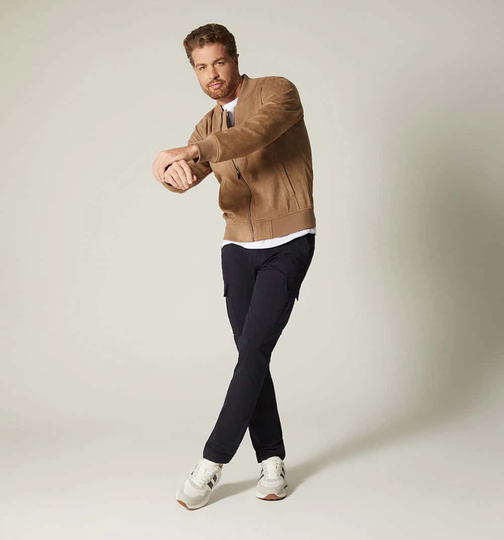 Pantalón para hombre tipo cargo