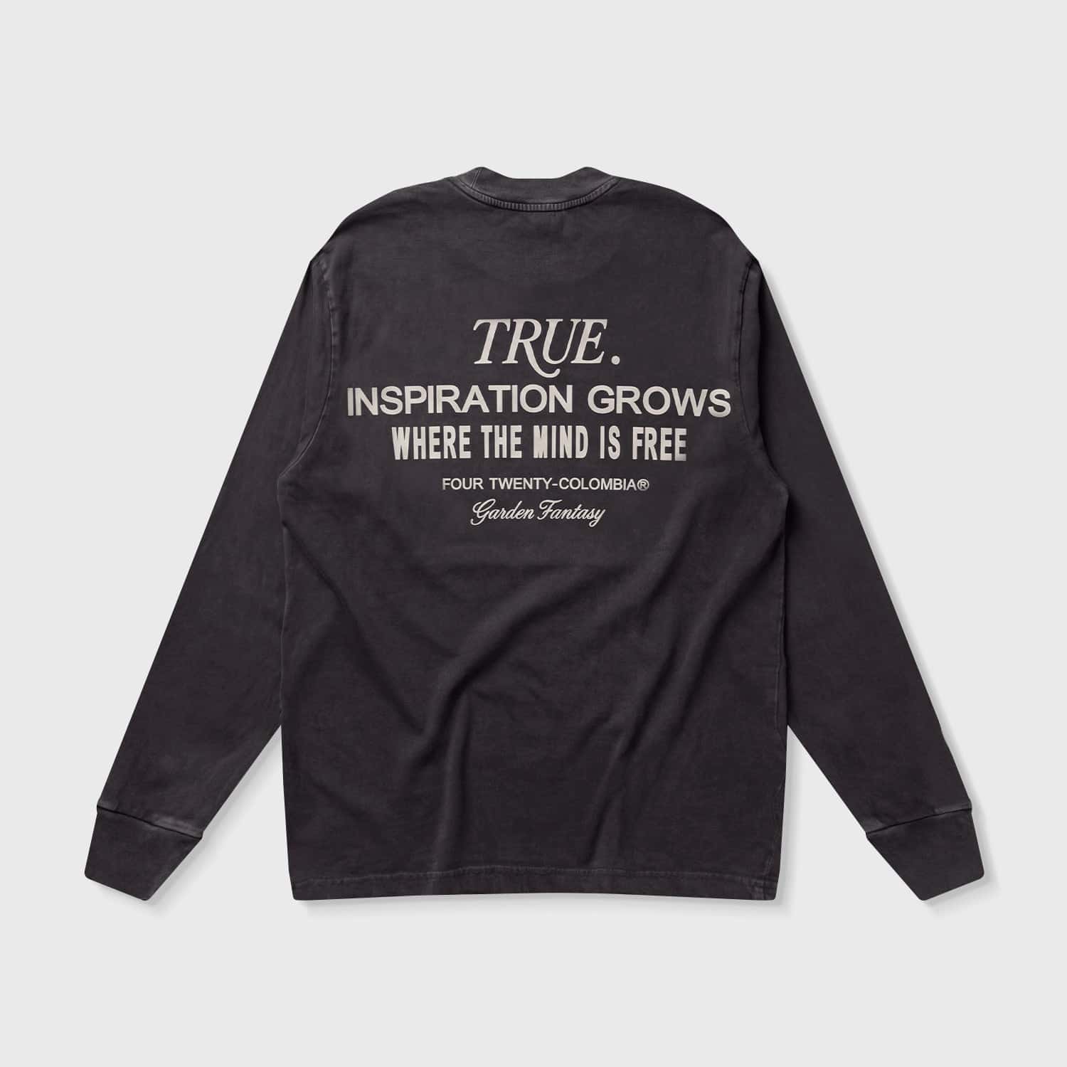 Garden LS T-Shirt - Black