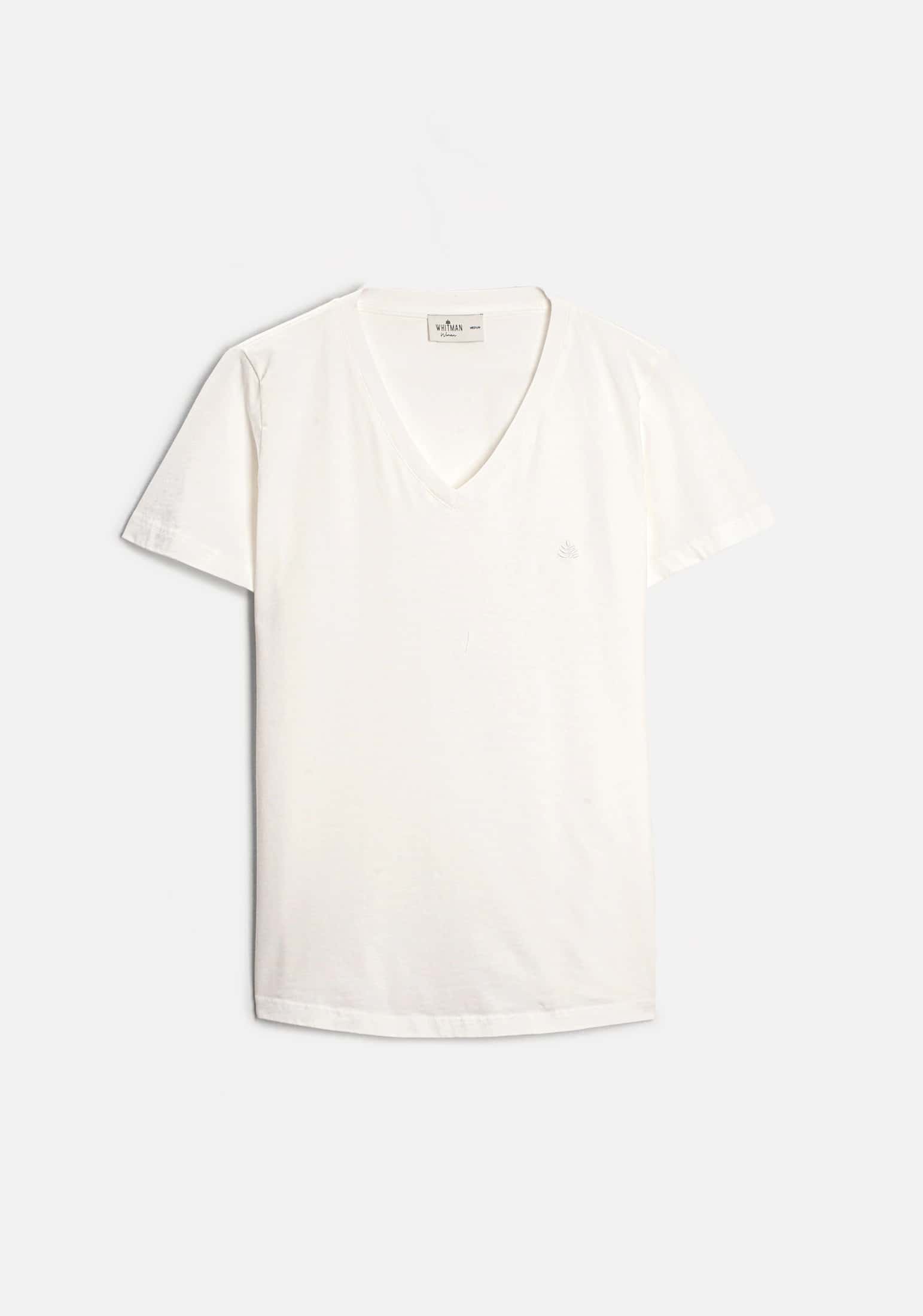 Camiseta CV Mujer Marfil L-Atn