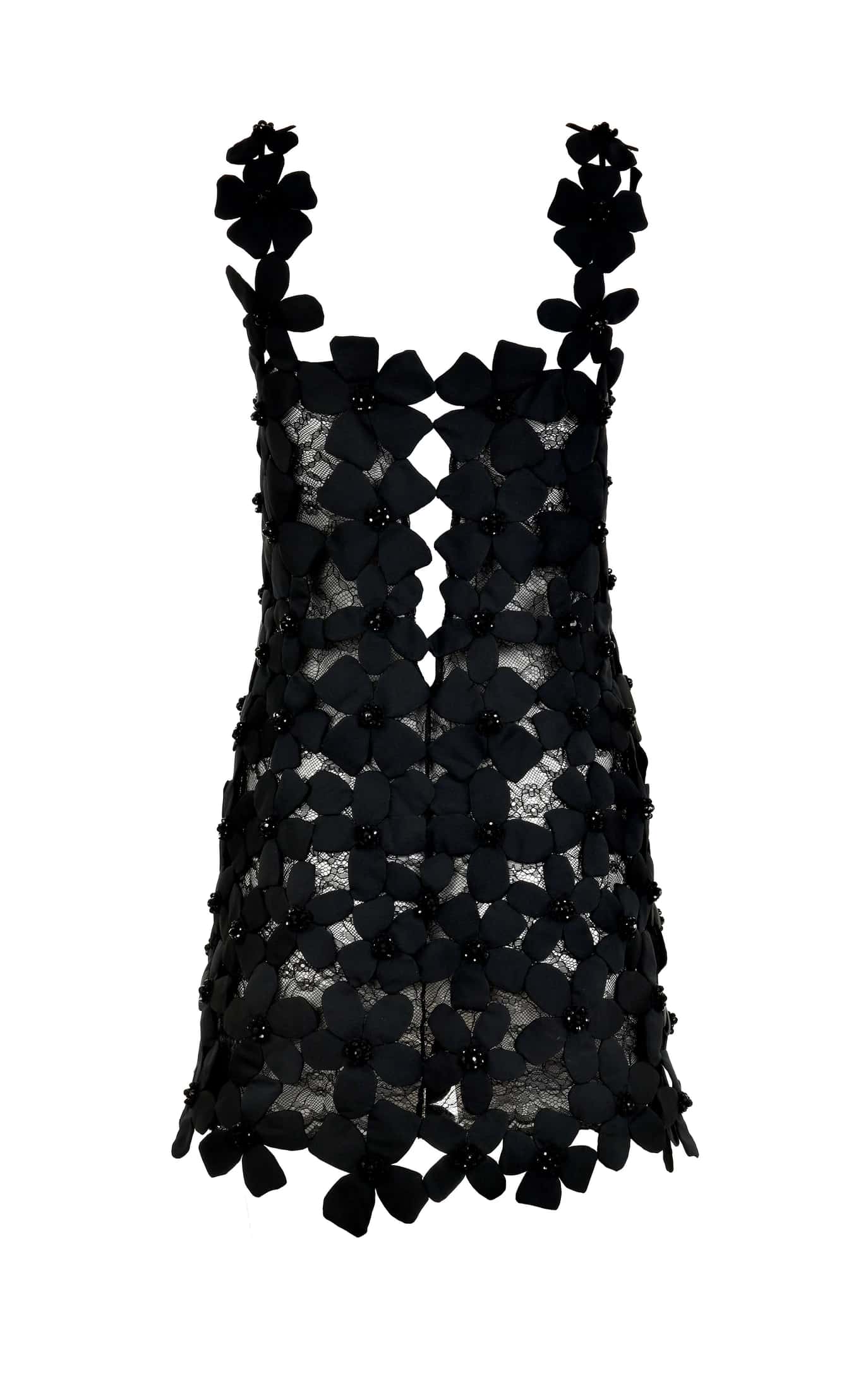 Jardin Negro Mini Dress - miniatura 3
