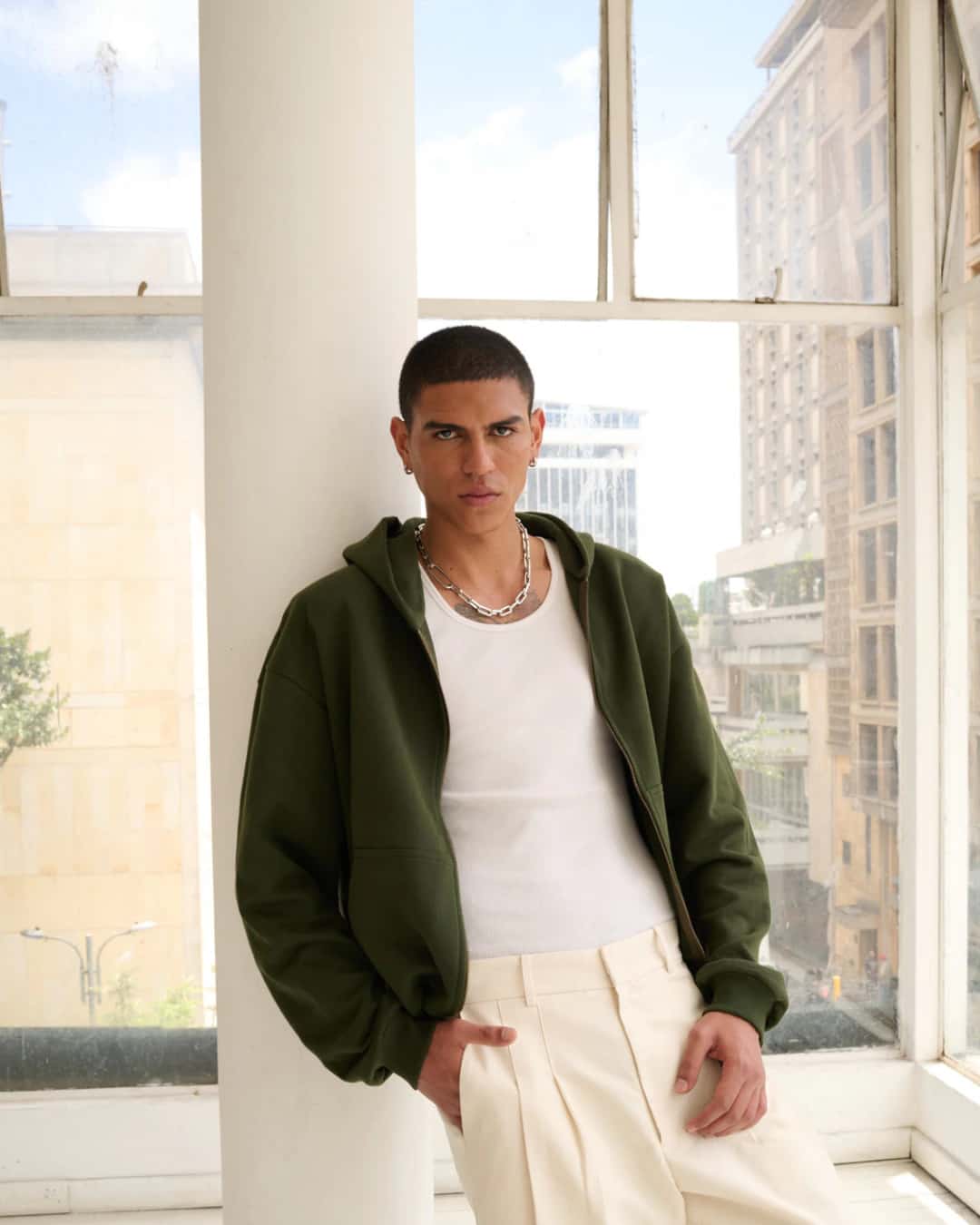 UNSEEN HOODIE GREEN - miniatura 4