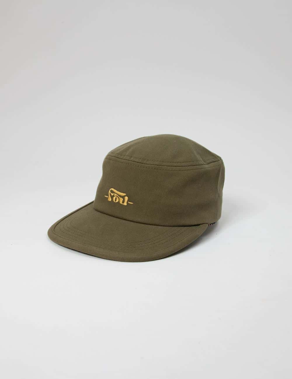 Gorra Rebel Hat verde militar