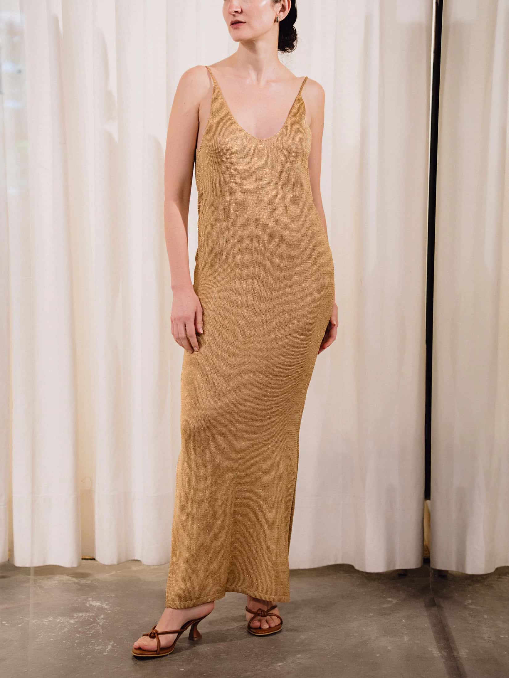 VESTIDO LIBERTAD GOLD