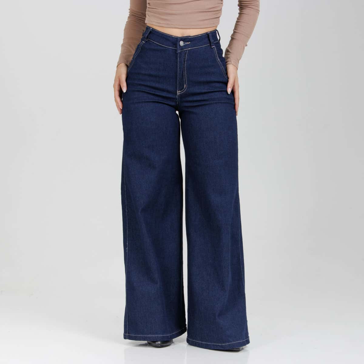 Jean Axspen Wide Leg Ax-2917 Rigido