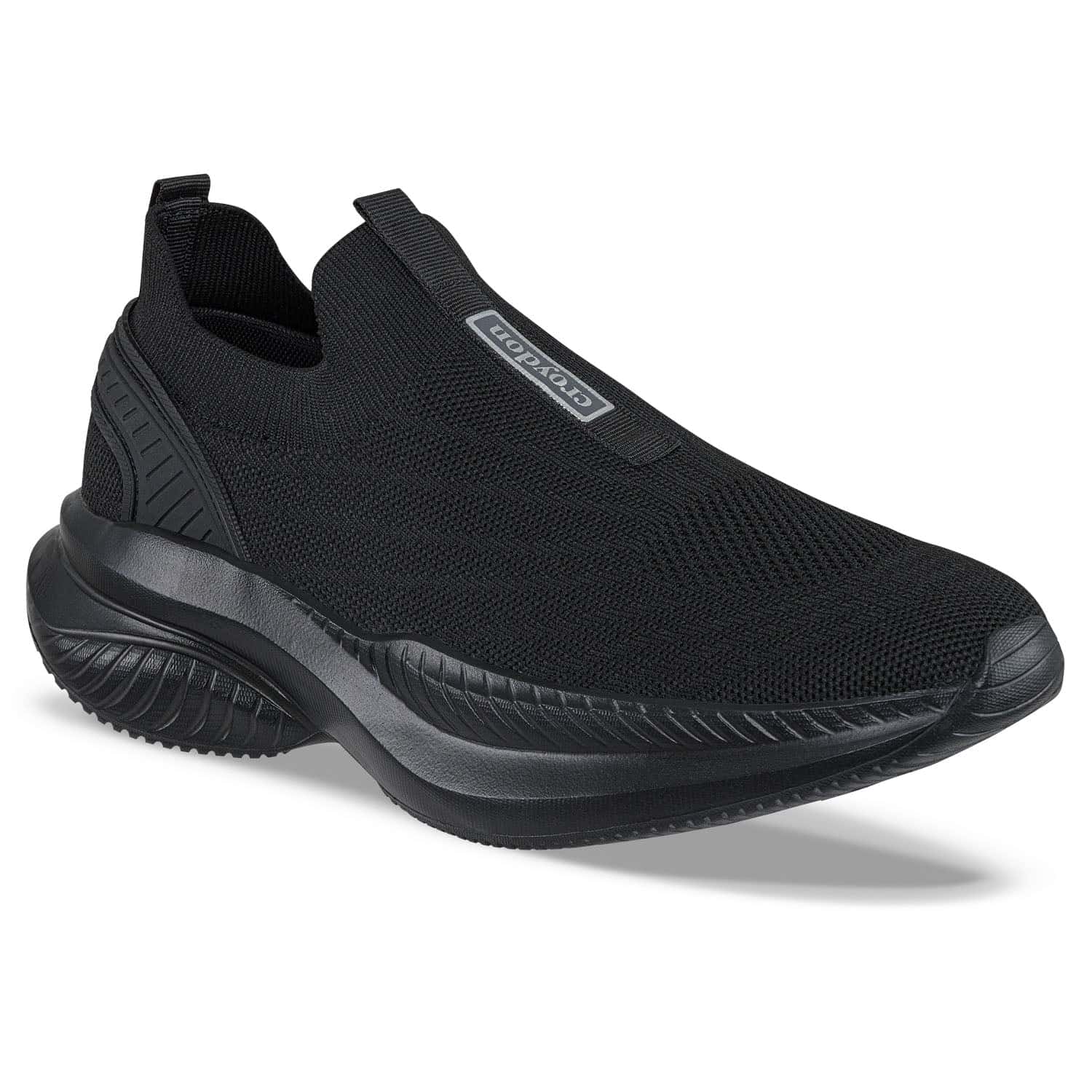 Tenis para Caminar Zafali Negro-Negro Croydon para Hombre
