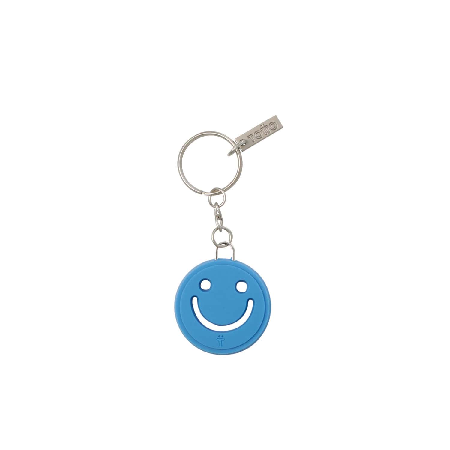Llavero de Goma Abc color Azul