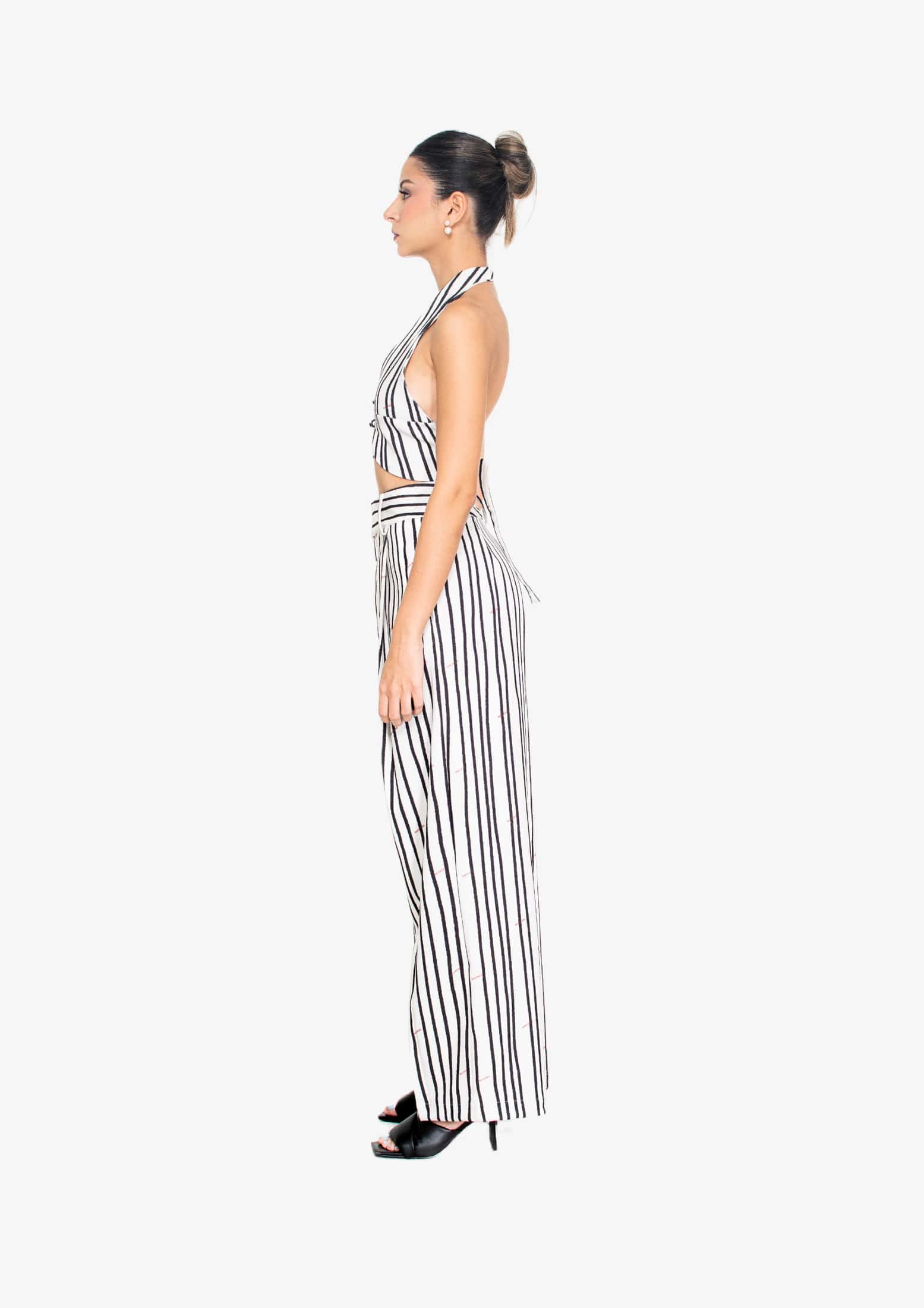 White Stripes Halter Top - miniatura 8