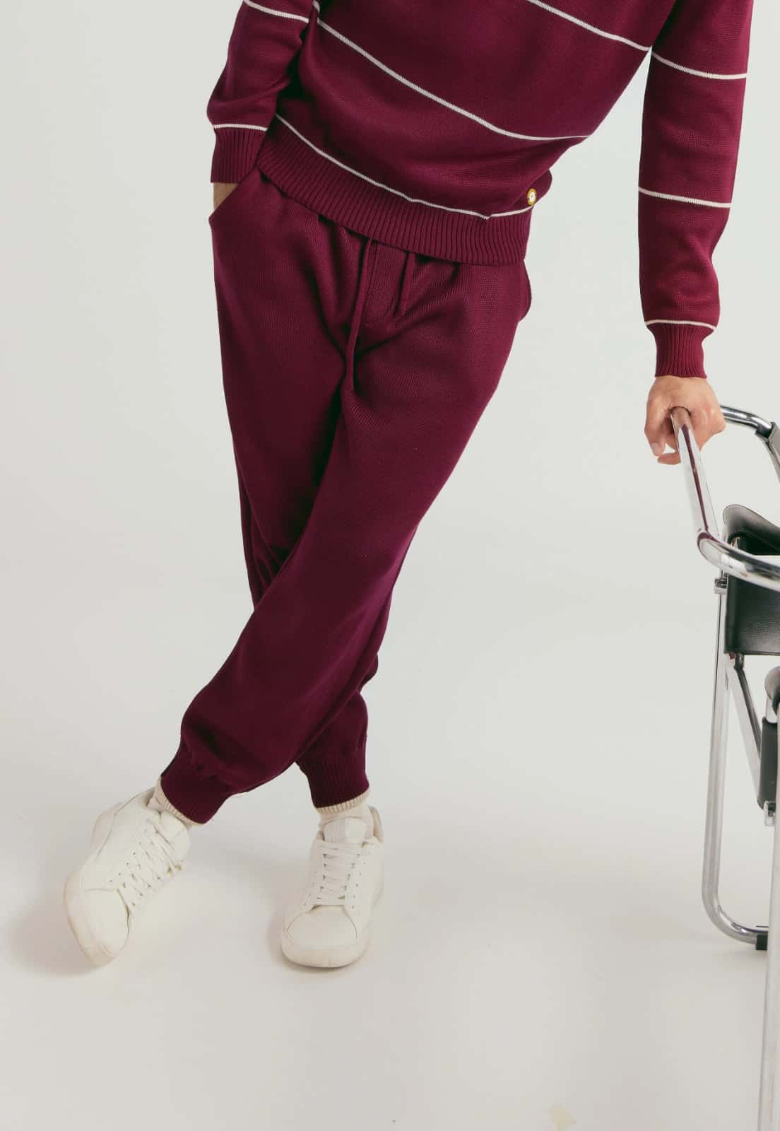 Set Camiseta Polo 3 Botones / Jogger Andrew - miniatura 5