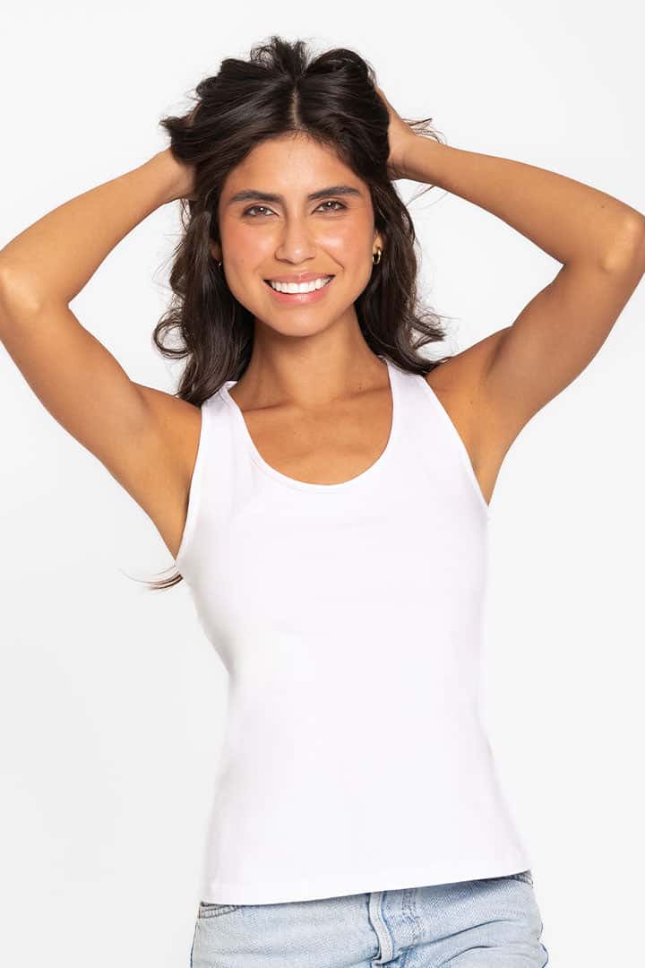Camiseta cuello redondo olímpica (4302)
