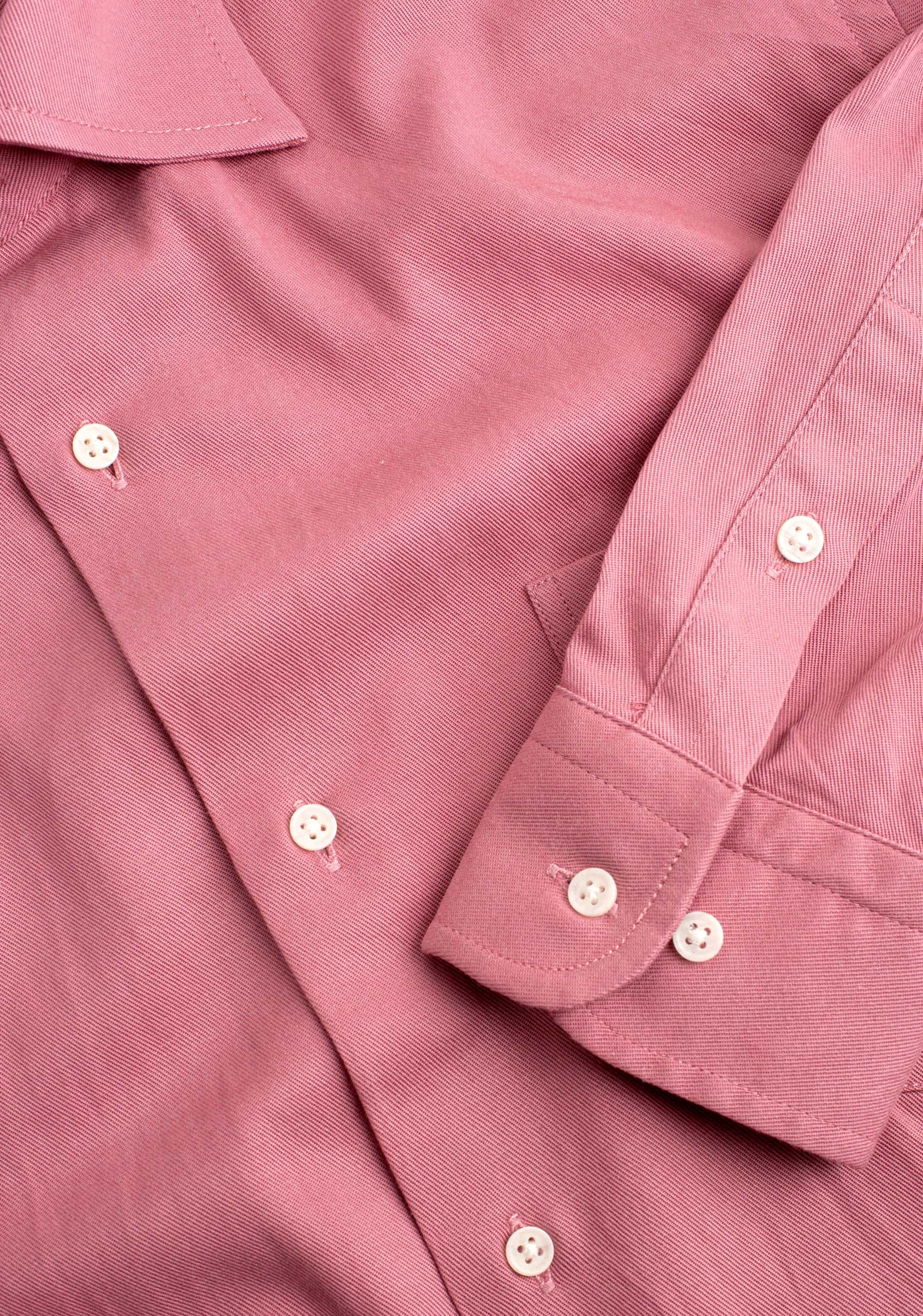 Camisa H CI Hamilton Tencel Rosado - miniatura 3