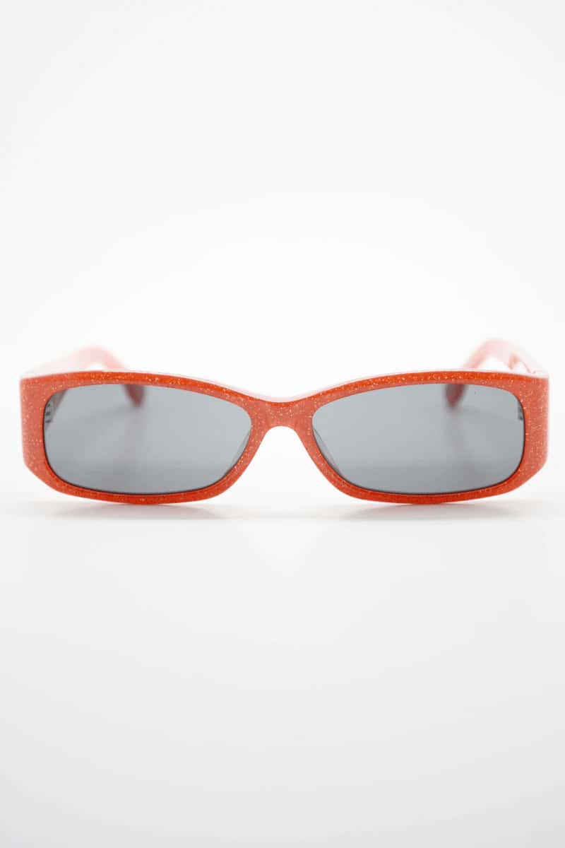 gafas de sol fifty8 breathe x not too fancy rojo glitter