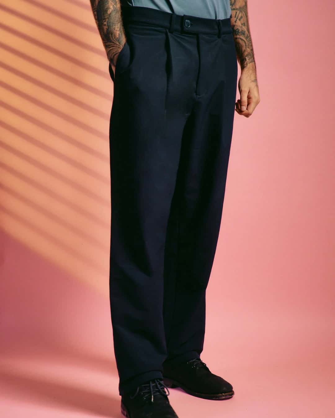 SUCCESSION TAILORED PANT — BLACK - miniatura 2