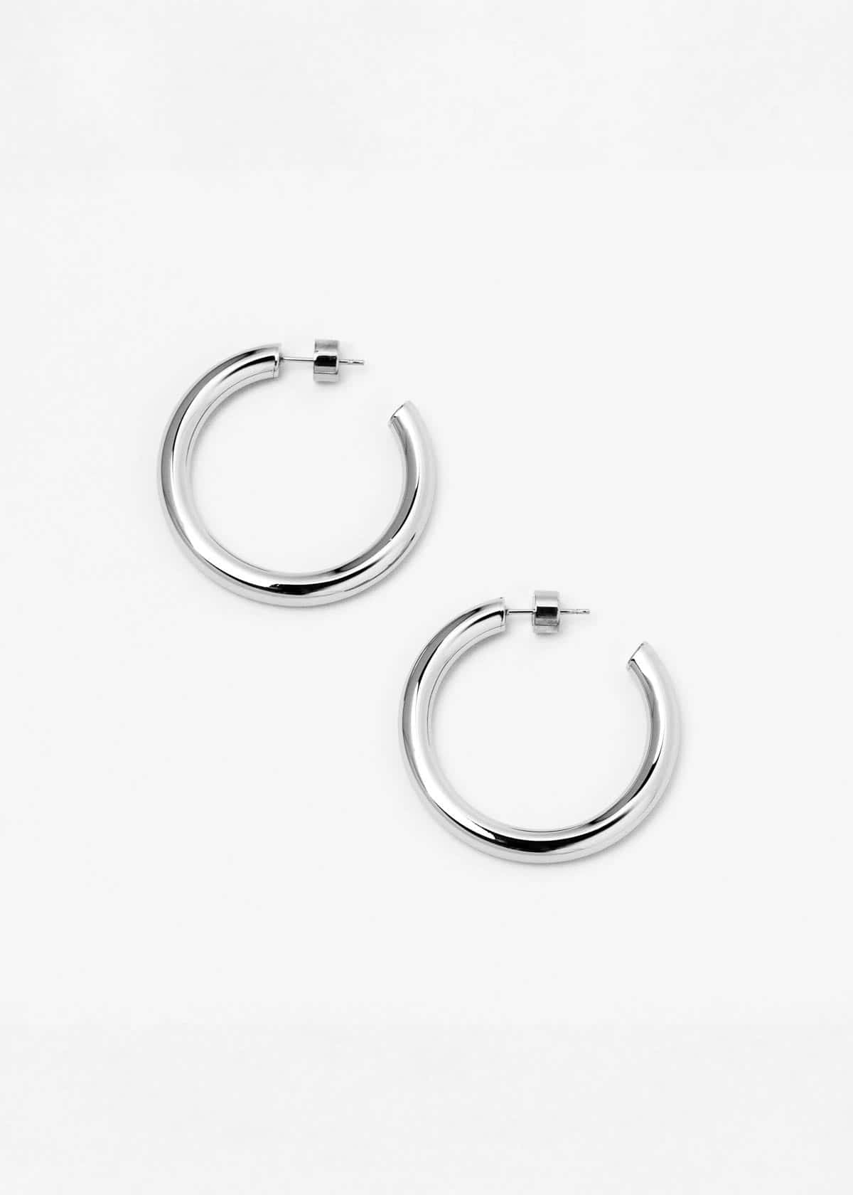 Tikos Hoops Plateado