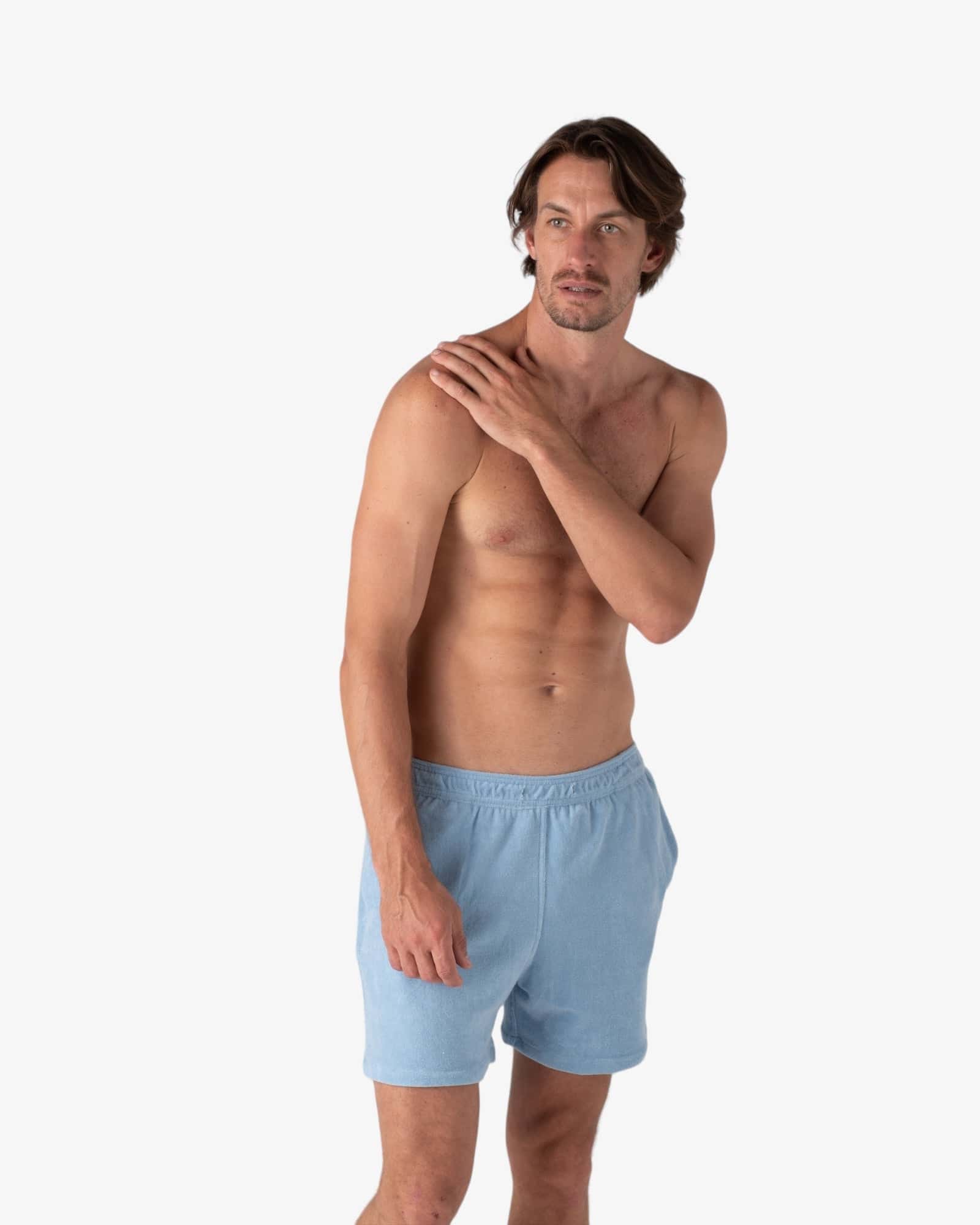 Venecia Blue Riviera Toweling - miniatura 3