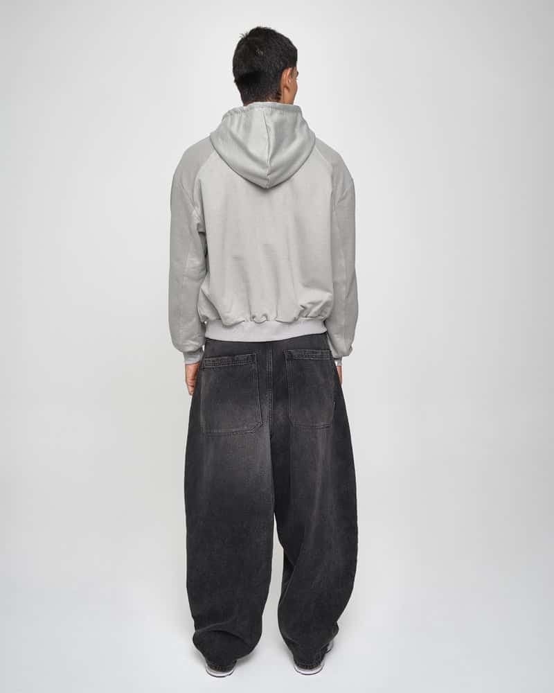 Hoodie Oversize Essential Dual Zip - miniatura 7