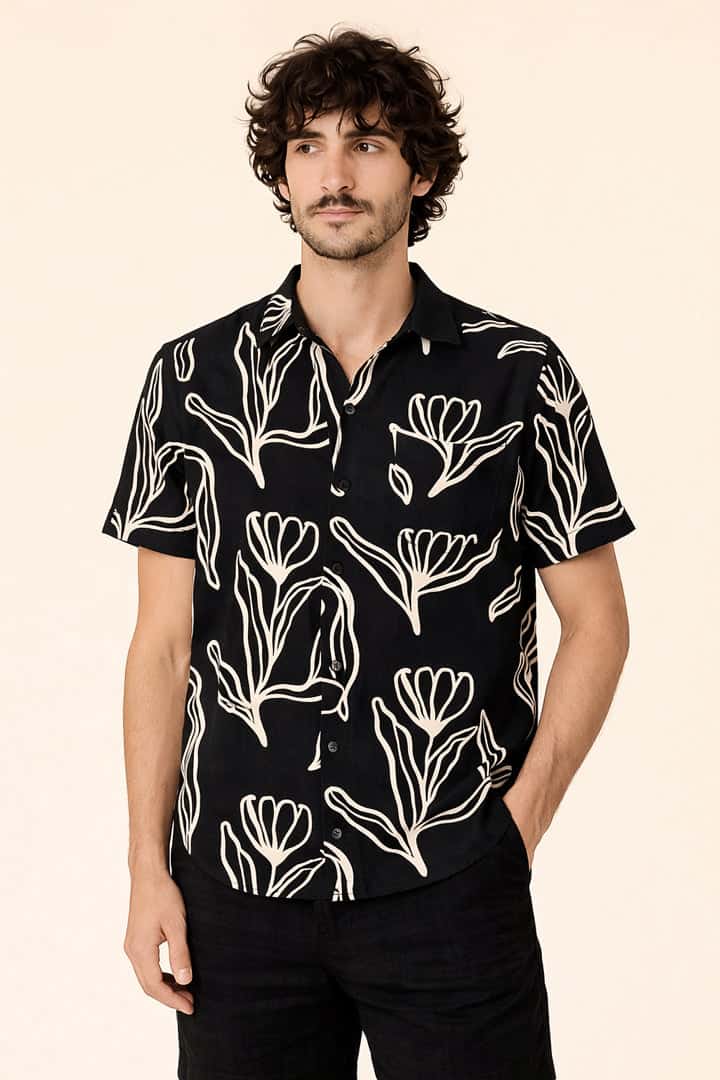 Camisa tulipanes