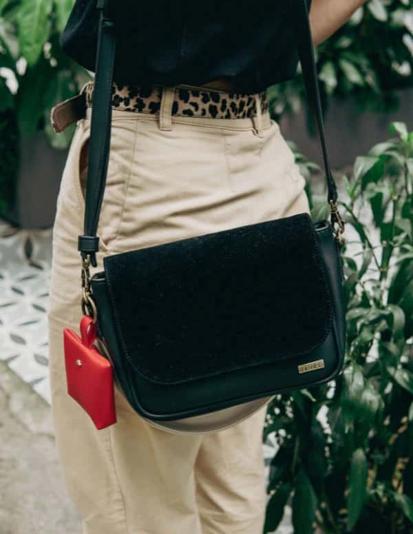 BOLSO MIDI NEGRO