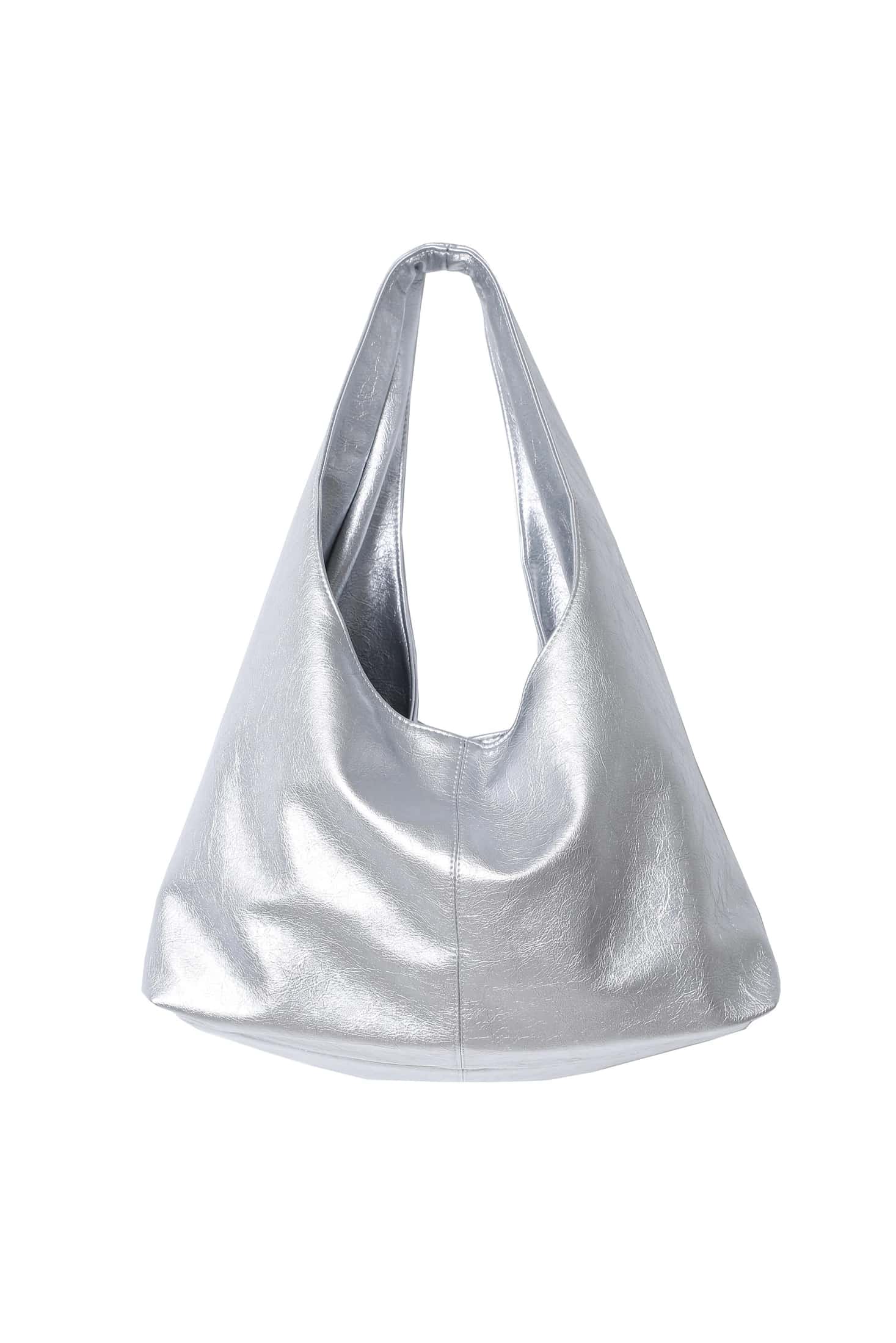 METALLIC LEATHER BAG