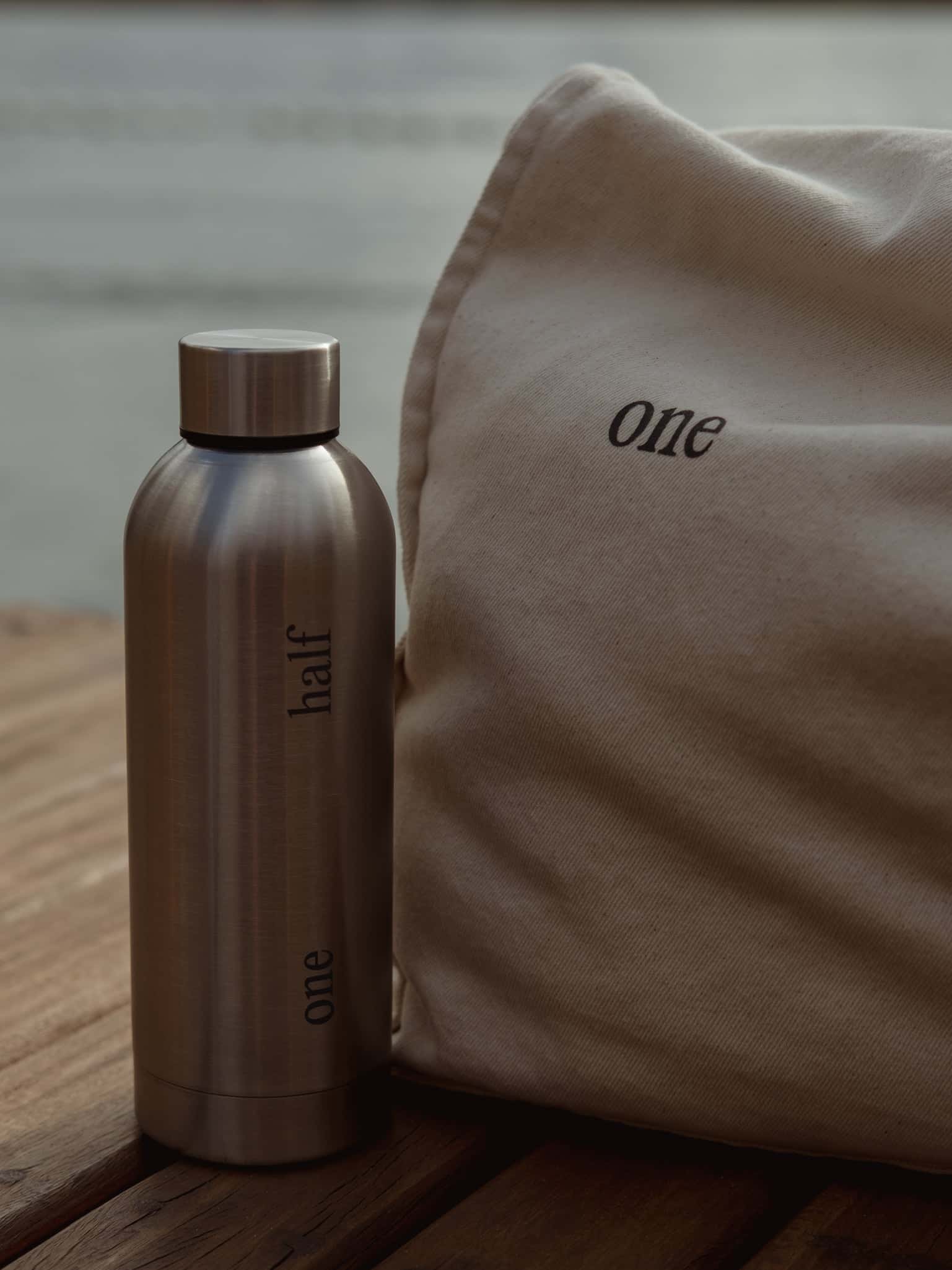 OH SILVER BOTTLE - METALLIC GRAY