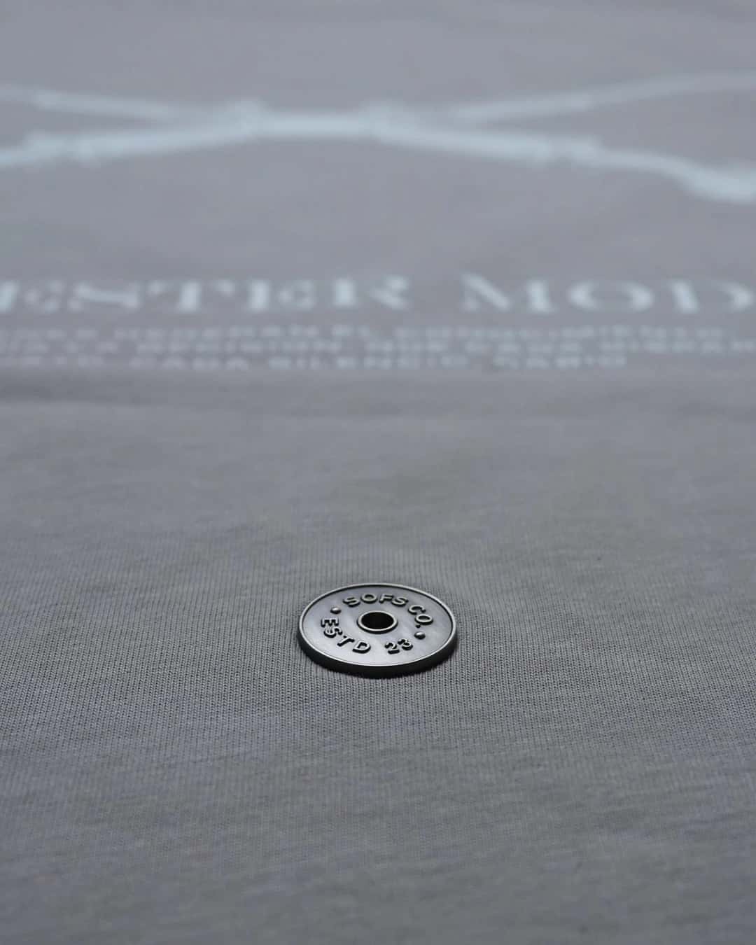 MODEL 70 OVERSIZED T-SHIRT — GREY - miniatura 5