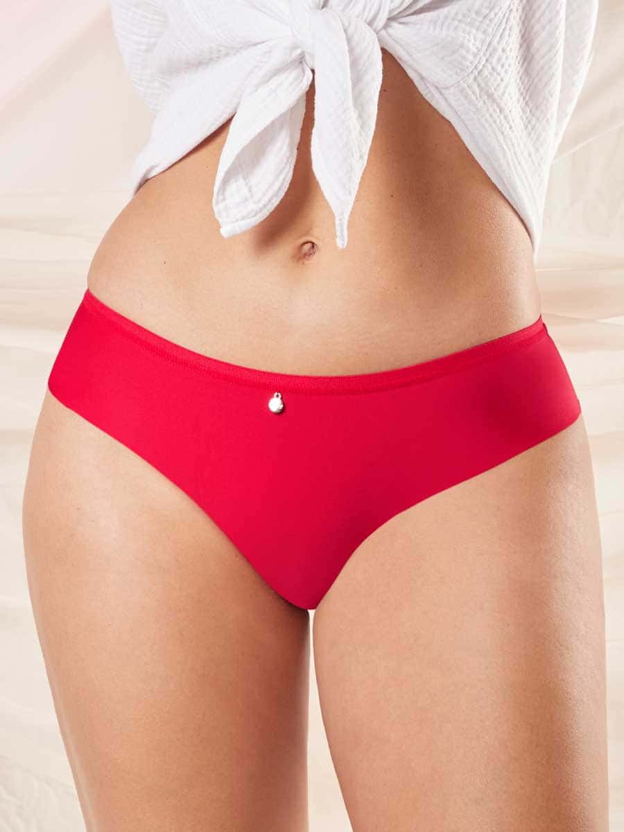 Panty Invisible Para Mujer Color Cereza