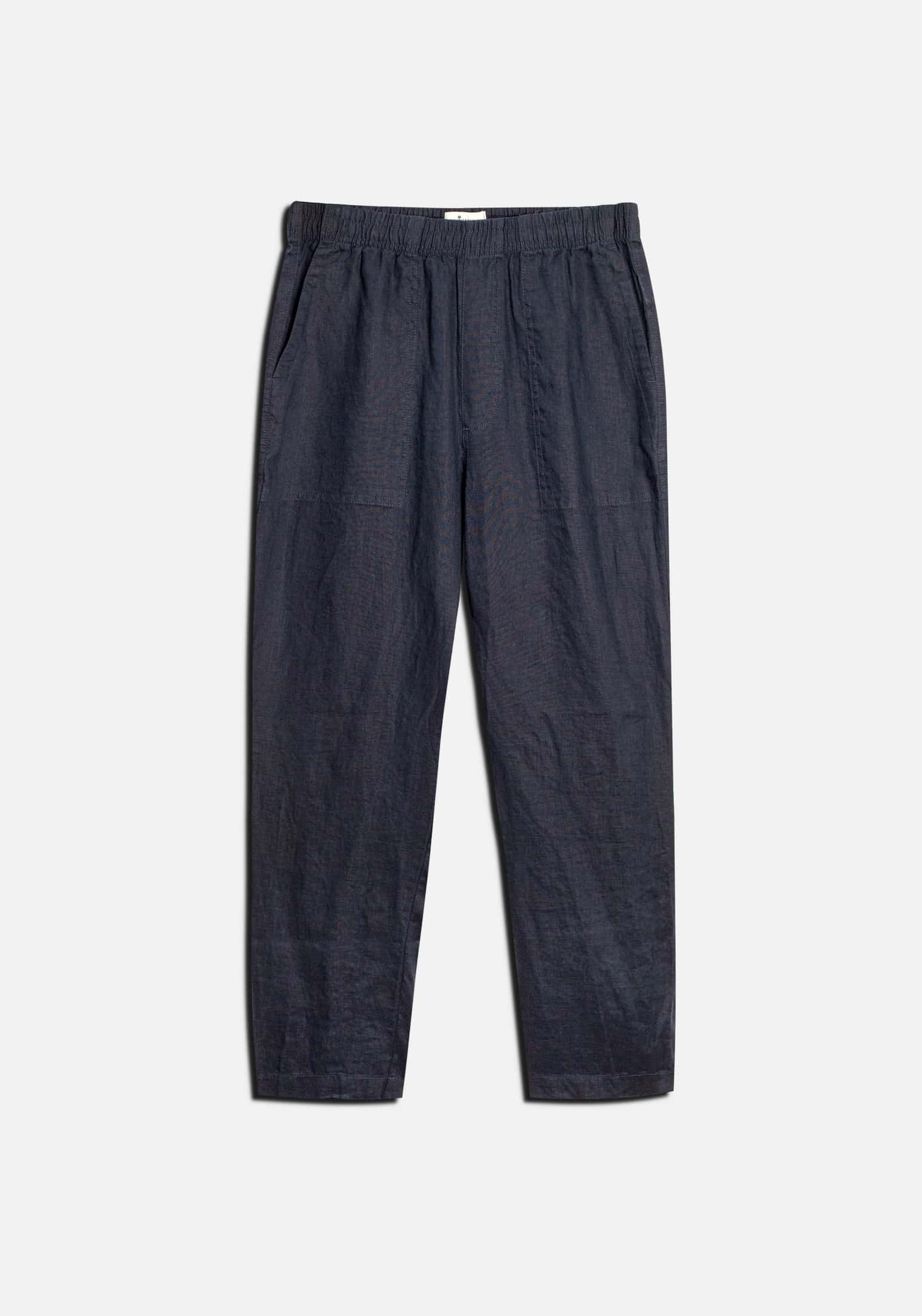 Pantalón H Hopkins Jogger Lino Azul Navy