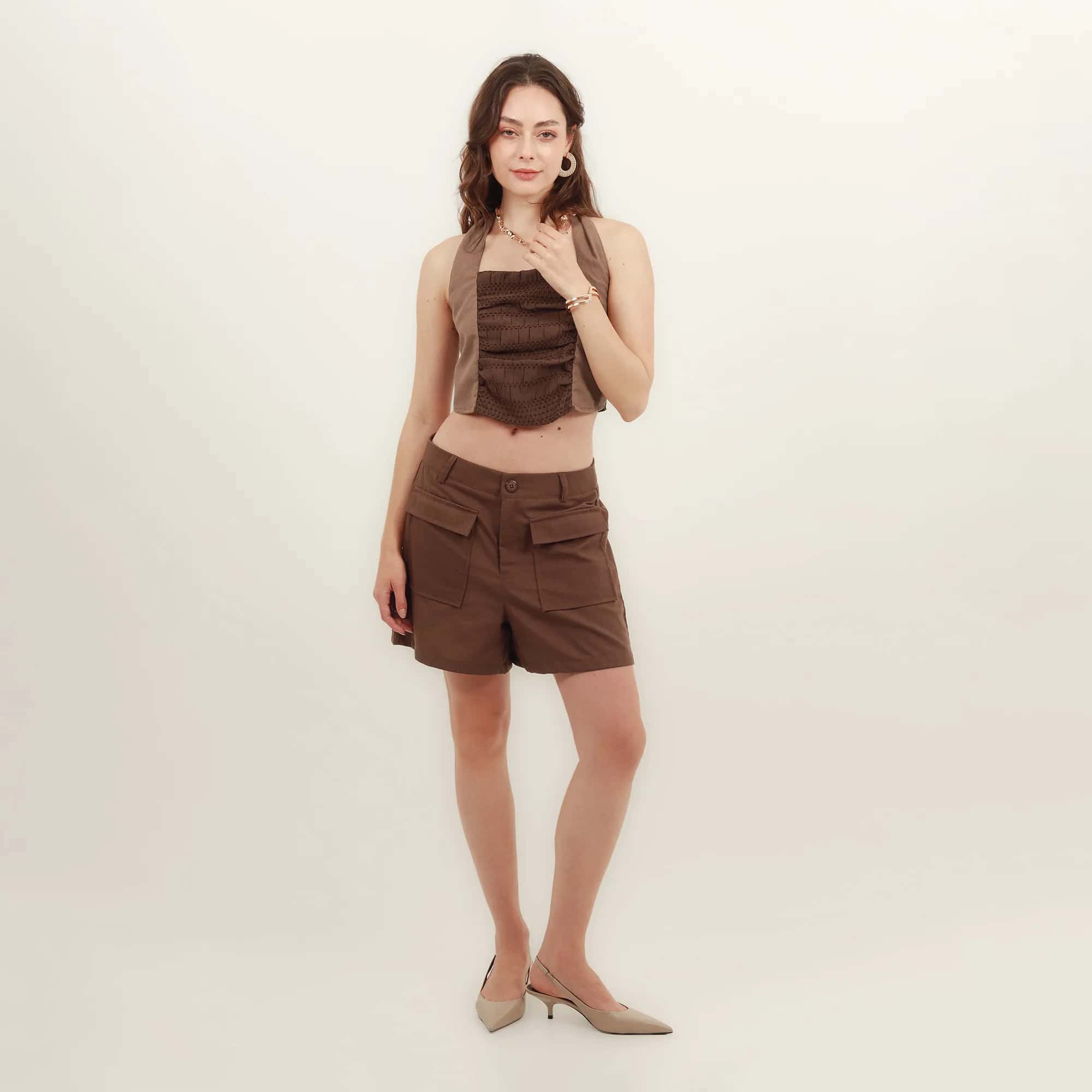 Short Con Bolsillo Lateral