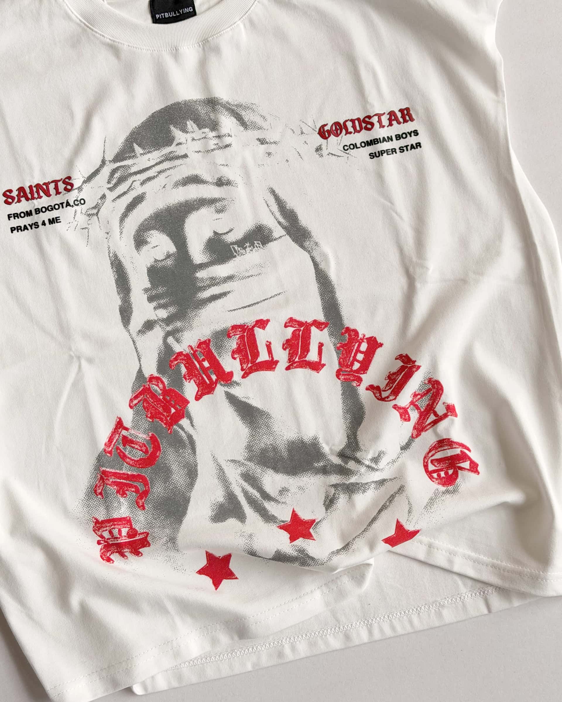 TANKTOP OVERSIZE SAINTS CRUDO - miniatura 3