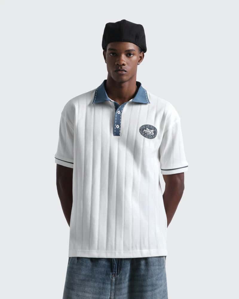 Polo Blanco Relaxed Fitting In